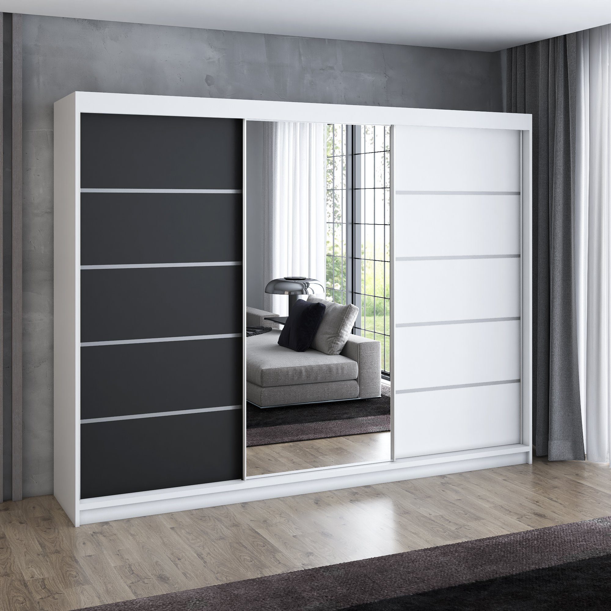 A&J MöbelLand GmbH Schwebetürenschrank VILANO 1 günstig online kaufen