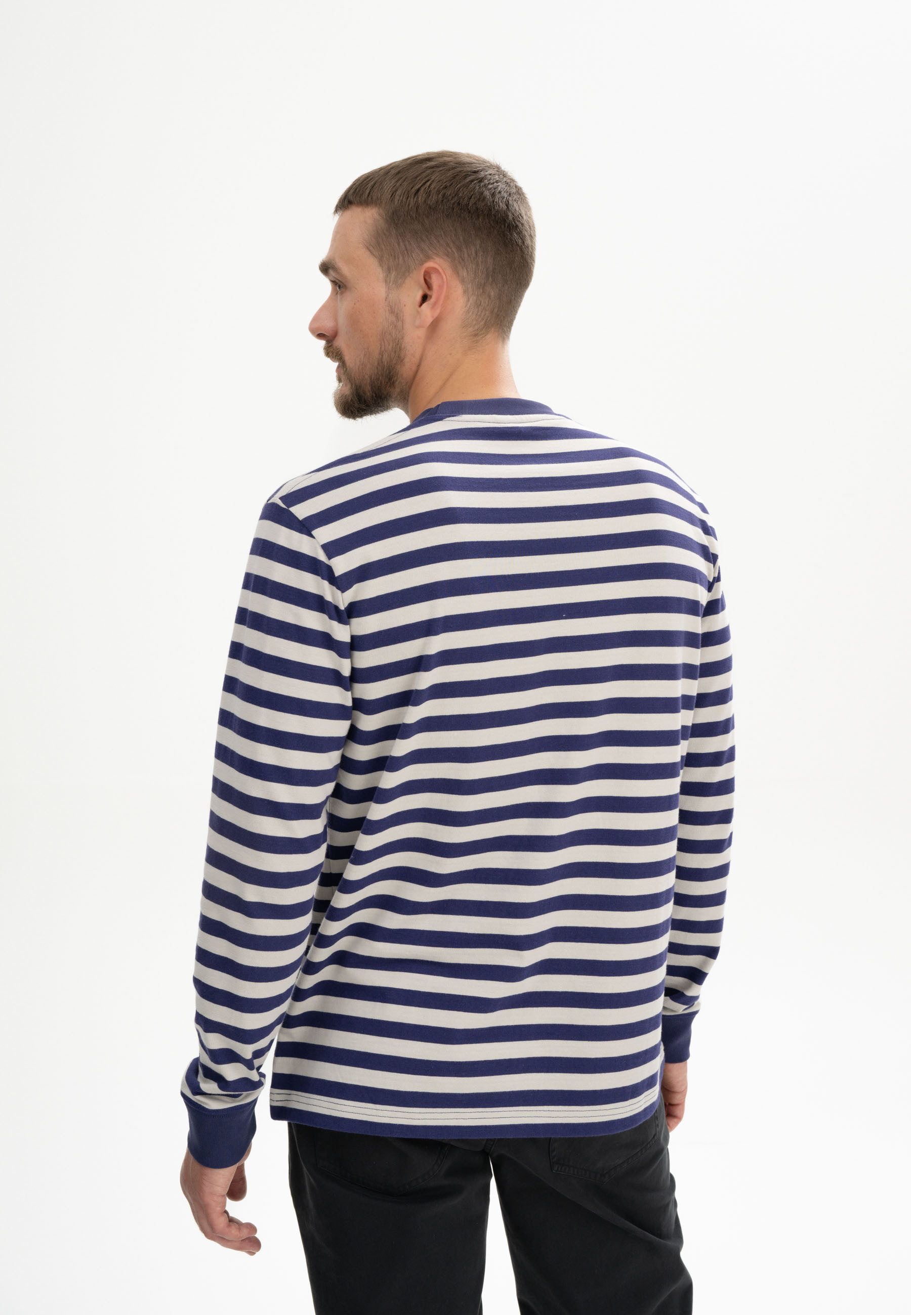 MELA Langarmshirt Langarmshirt TEJAS Rippbündchen günstig online kaufen