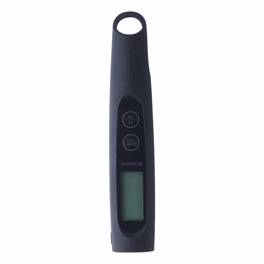 mastrad Kochthermometer M Control Black Dual, für Kern- und Oberflächentemperatur