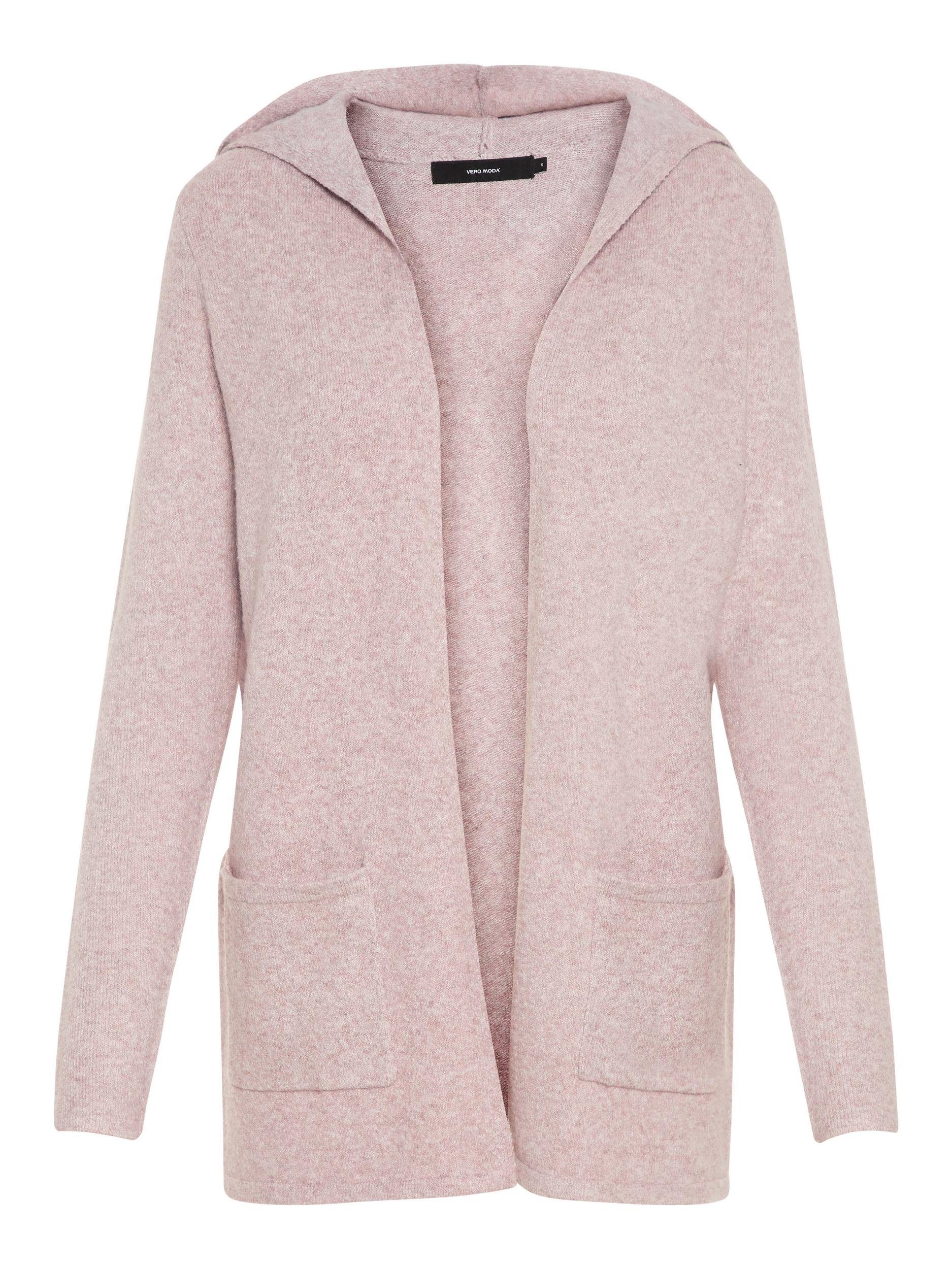 Vero Moda Strickjacke VMDOFFY LS OPEN HOOD CARDIGAN GA NOOS