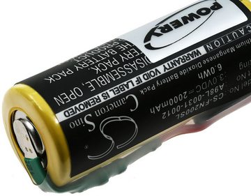 Powery SPS-Lithiumbatterie für Sanyo CR17450 Akku 2000 mAh (3 V)