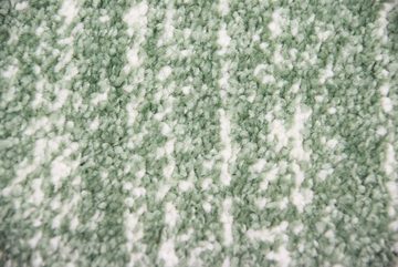 Teppich Designer und Moderner Teppich Wohnzimmerteppich Kurzflor Uni Design in Grün, Teppich-Traum, rechteckig, Höhe: 11 mm