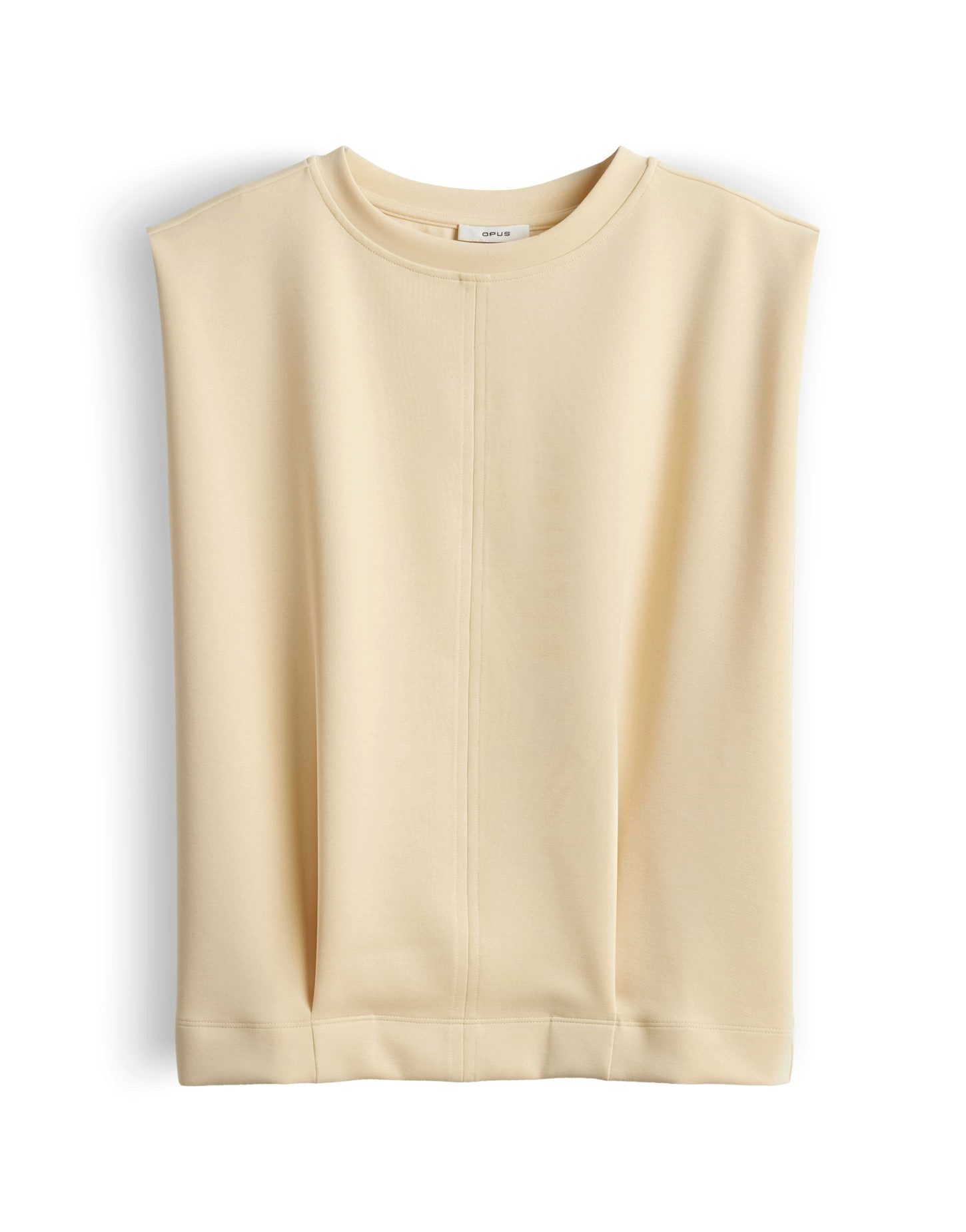 Sweatshirt Goasis aus softem Sweat mit samtiger Oberfläche