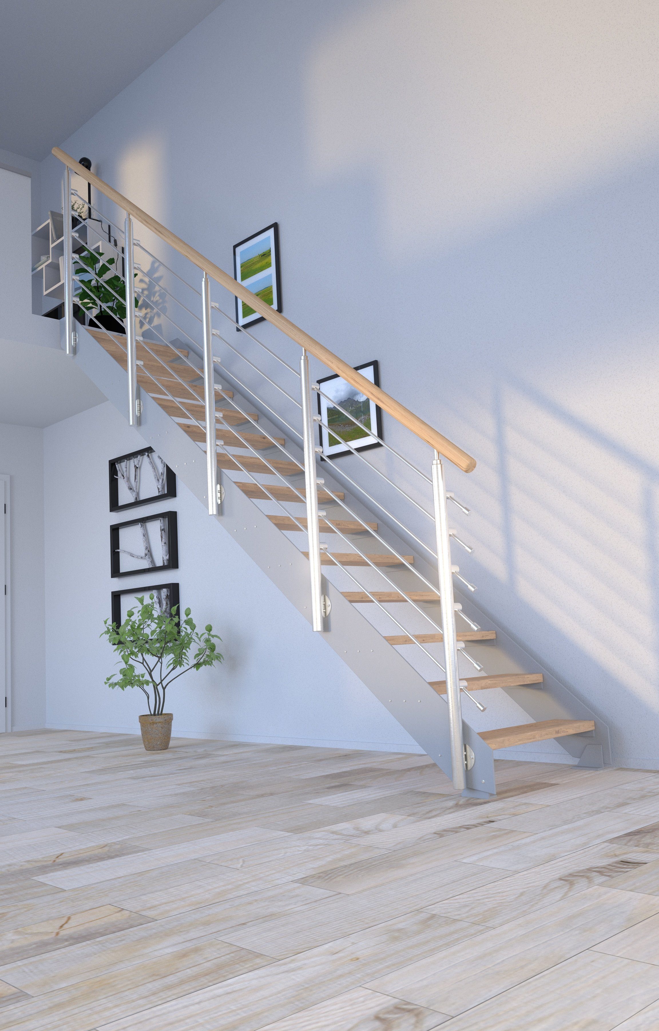 offen, Starwood Geteilte Design, Kos, Stufen Systemtreppe