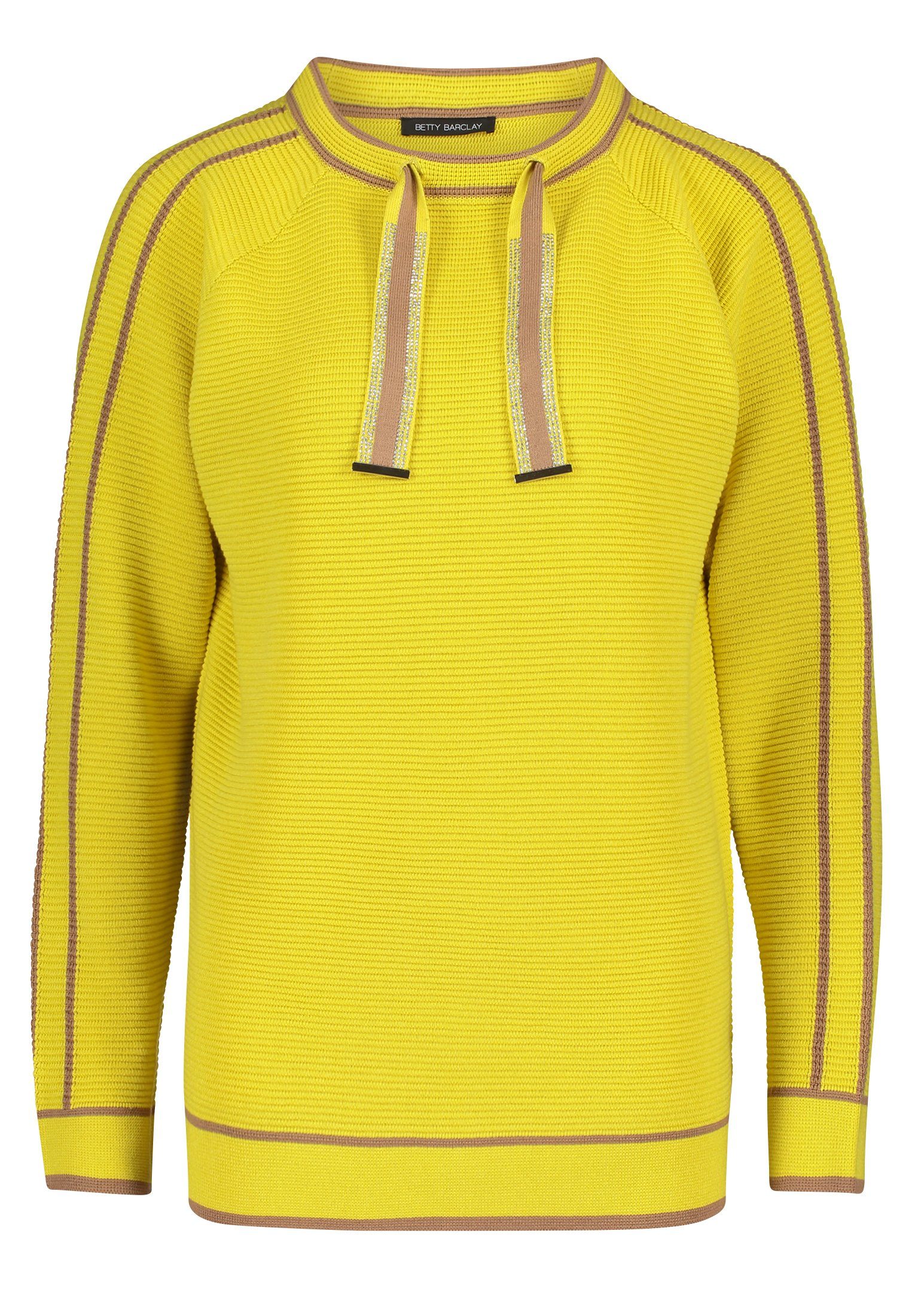 Betty Barclay Strickpullover mit Struktur Hotfix Yellow/Camel