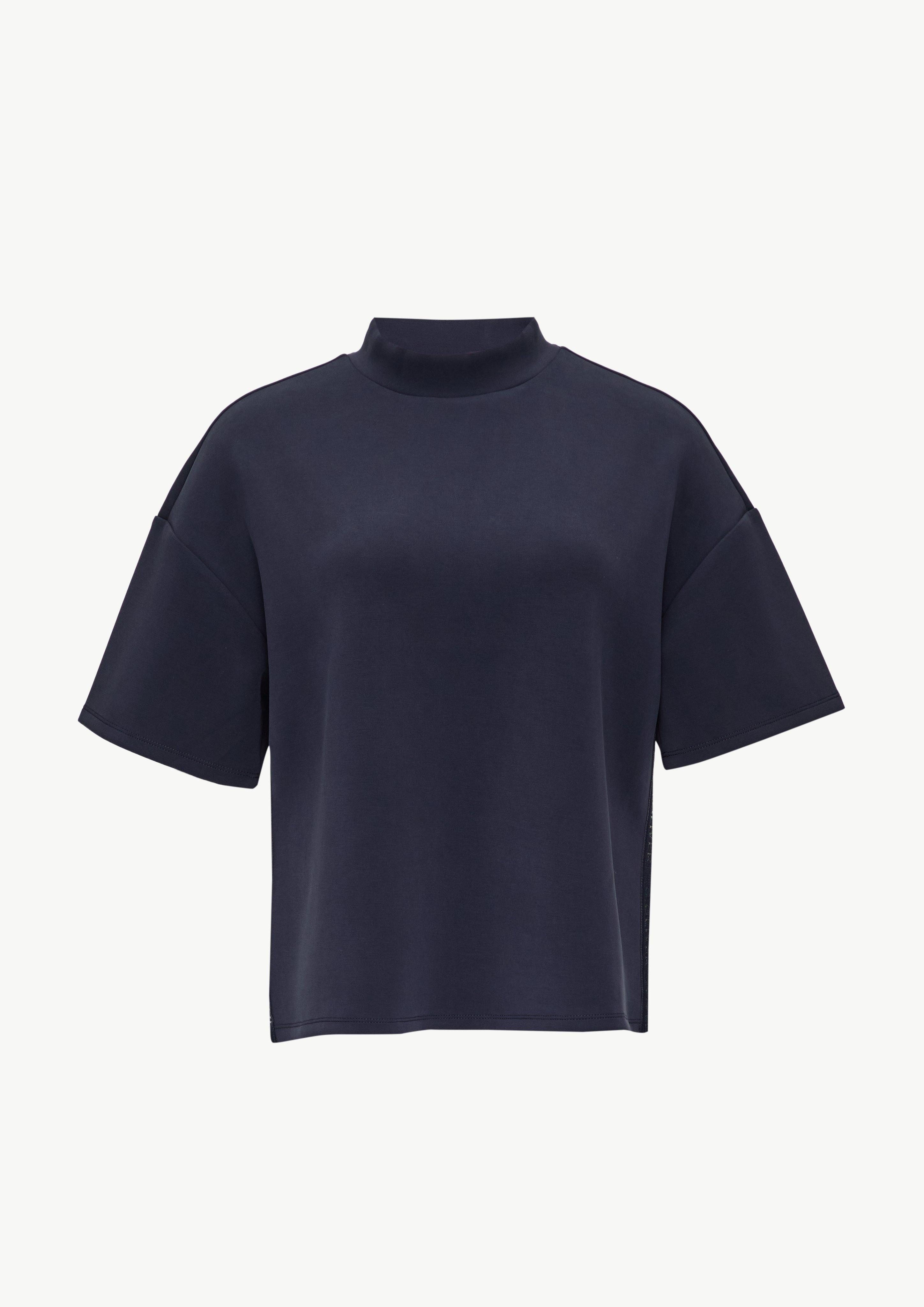 s.Oliver Kurzarmshirt T-Shirt aus Scuba mit günstig online kaufen