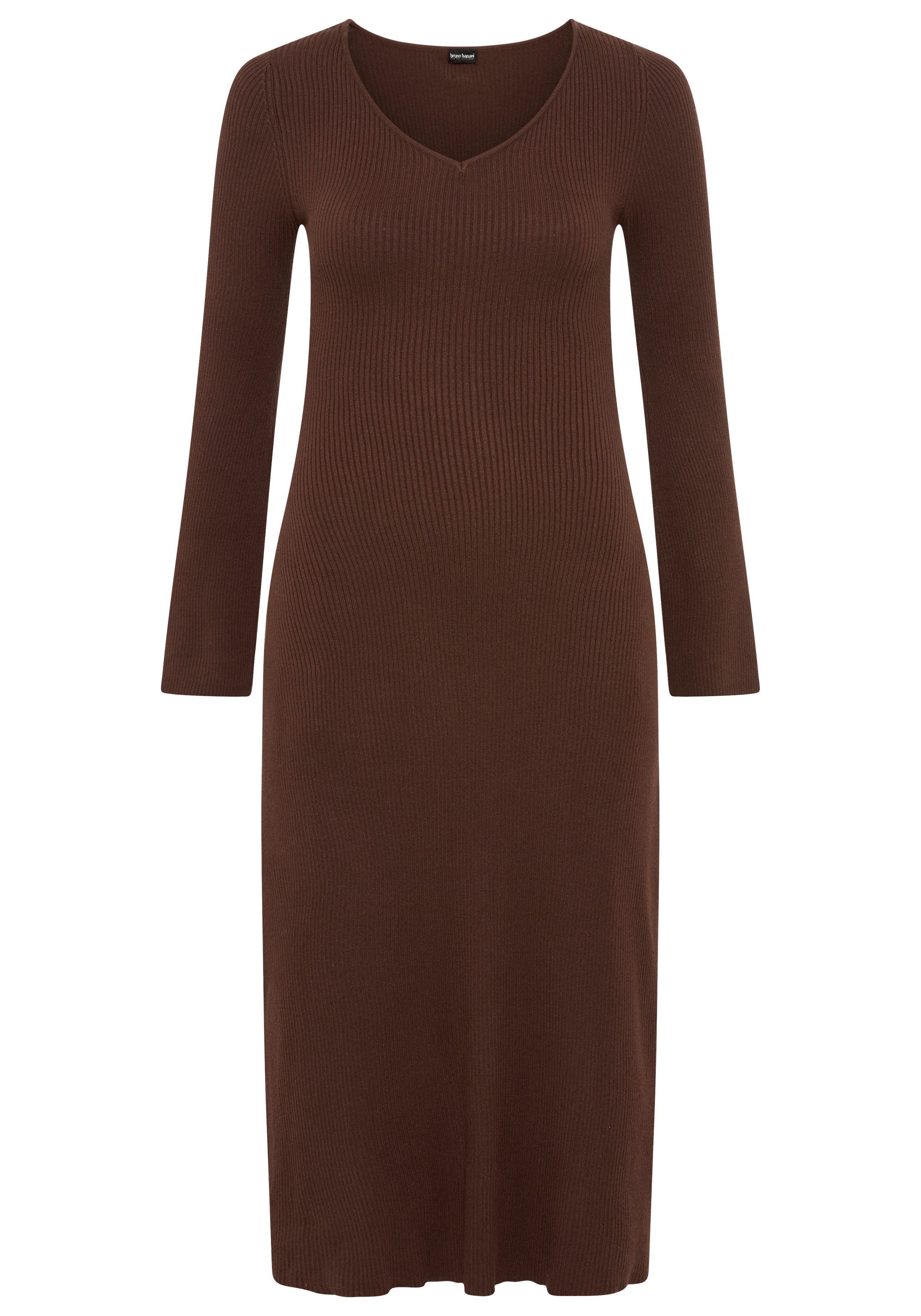 Bruno Banani Strickkleid mit besonderem Ärmeldetail