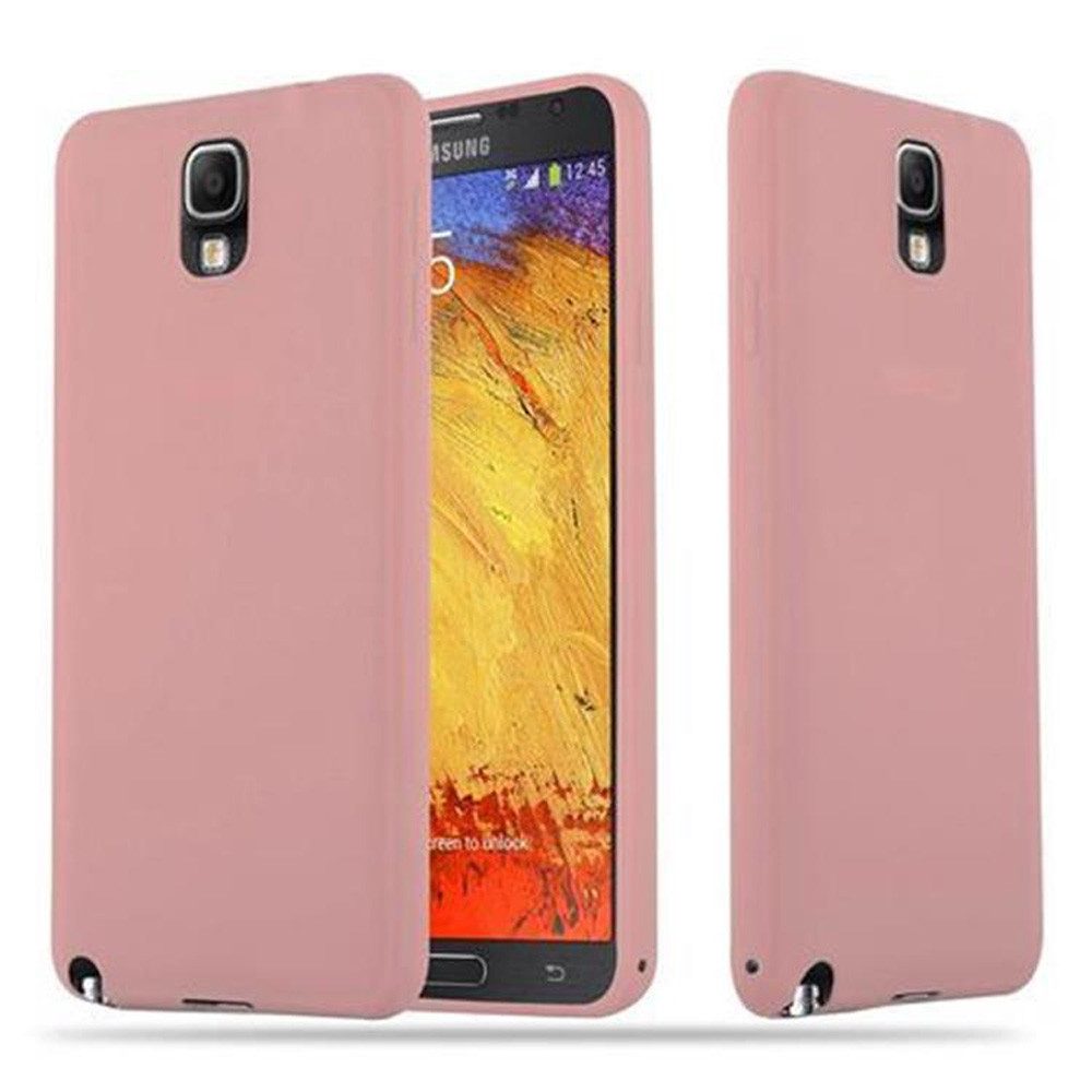 Cadorabo Handyhülle Samsung Galaxy NOTE 3 Samsung Galaxy NOTE 3, Flexible TPU Silikon Handy Schutzhülle - Hülle - ultra slim