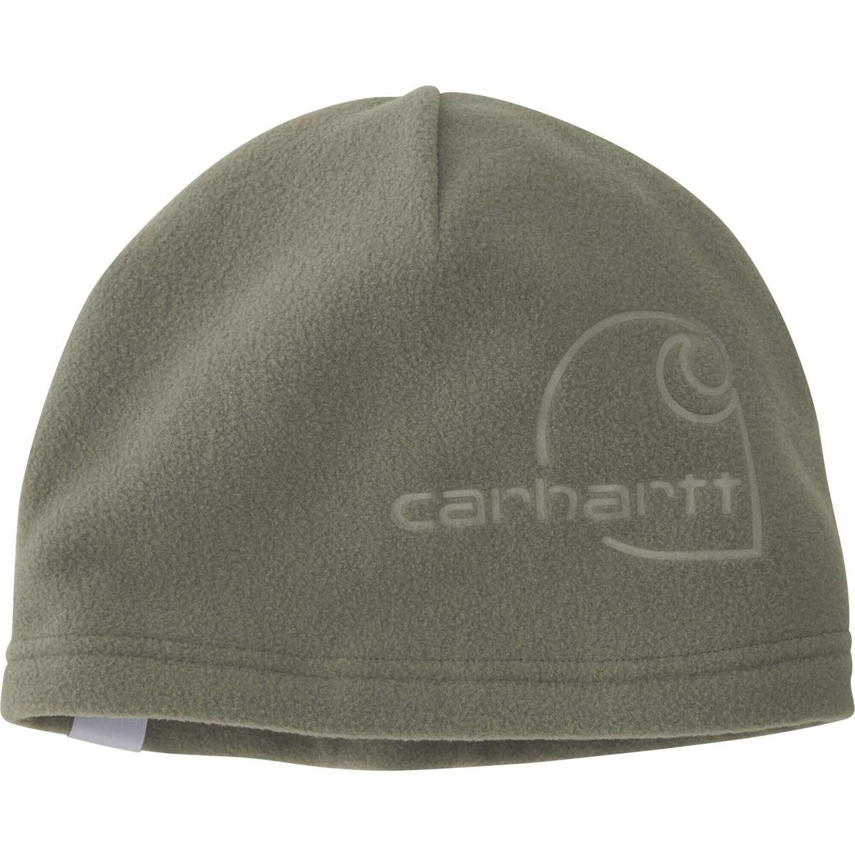 Carhartt Trucker Cap Fleece Debossed Hat Leichte Fleece-Mütze mit geprägtem Carhartt-Logo bietet Wärme und