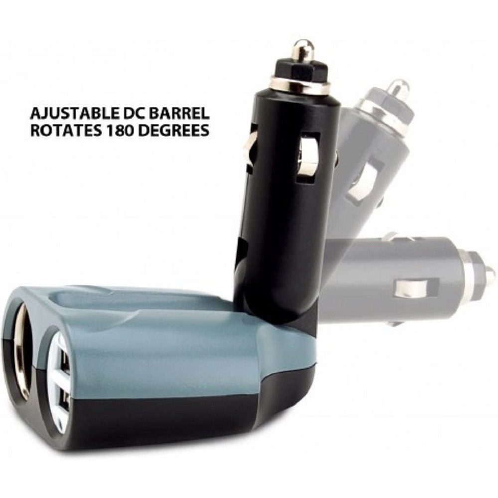 COFI 1453 Auto PowerUP Autoladegerät Kit 2x USB 1x Zigarettenanzünder Smartphone-Ladegerät – Bild 3 von 5