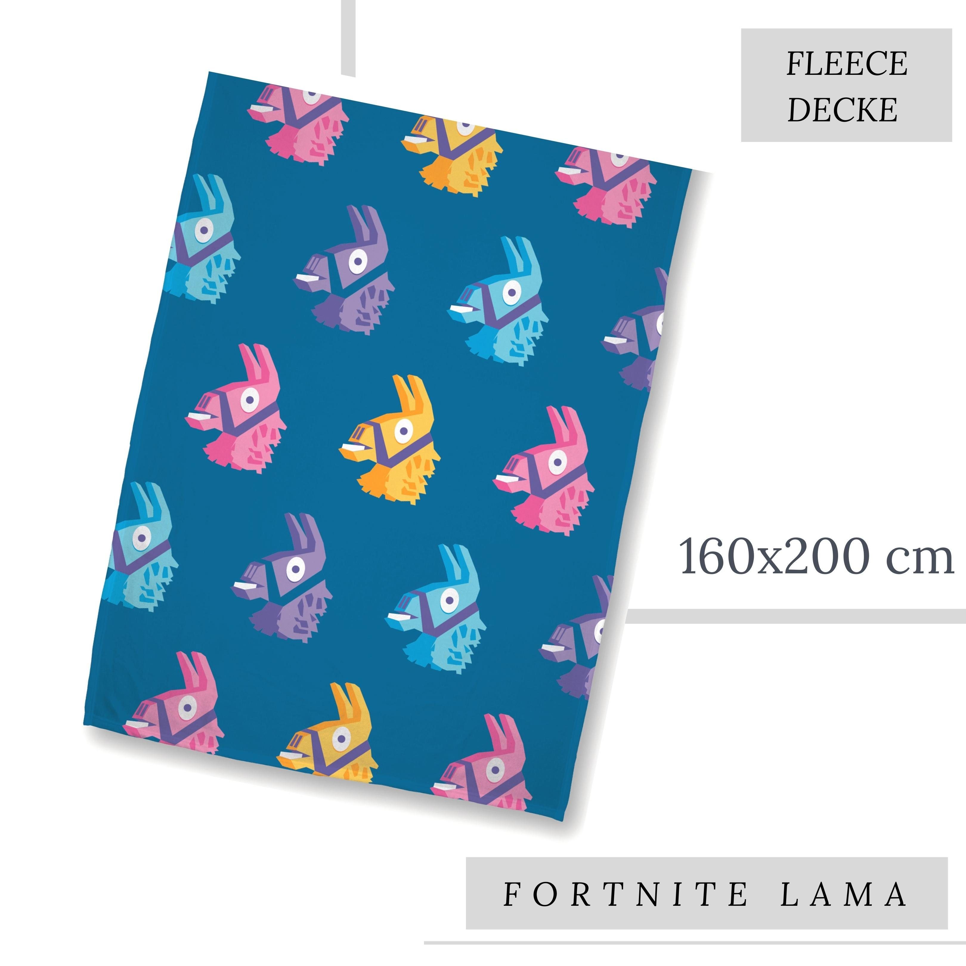 Wohndecke Fortnite 160x200 cm, das perfekte Geschenk, passend zur Bettwäsch günstig online kaufen