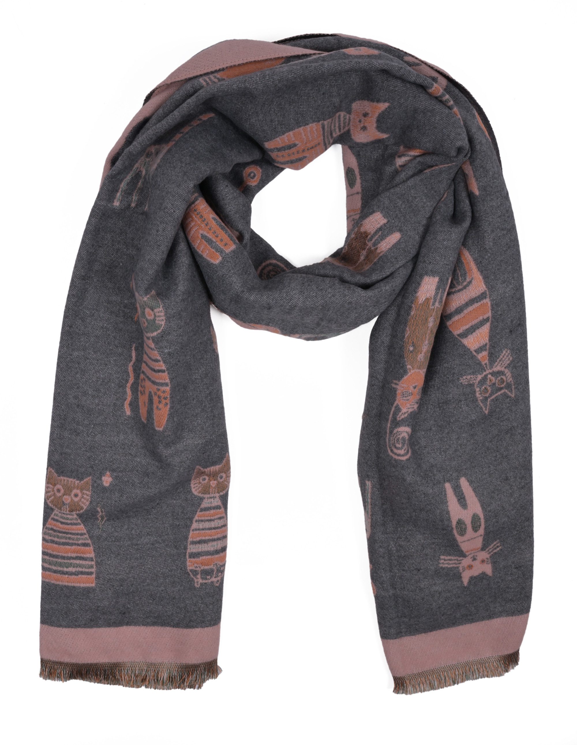 Goodman Design Modetuch Schal Katzen Scarf günstig online kaufen