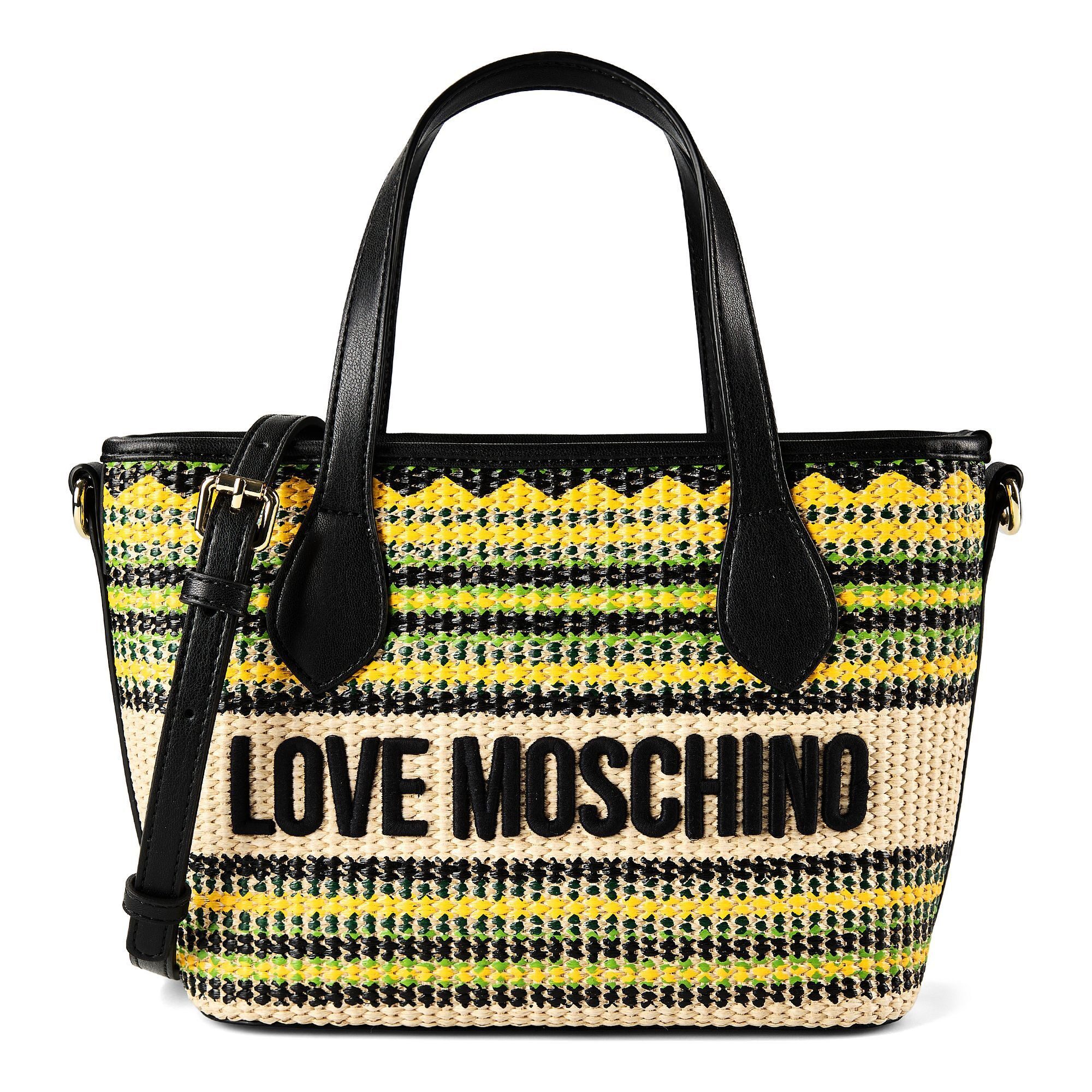 LOVE MOSCHINO Henkeltasche Sunset Stripes, Polypropylen