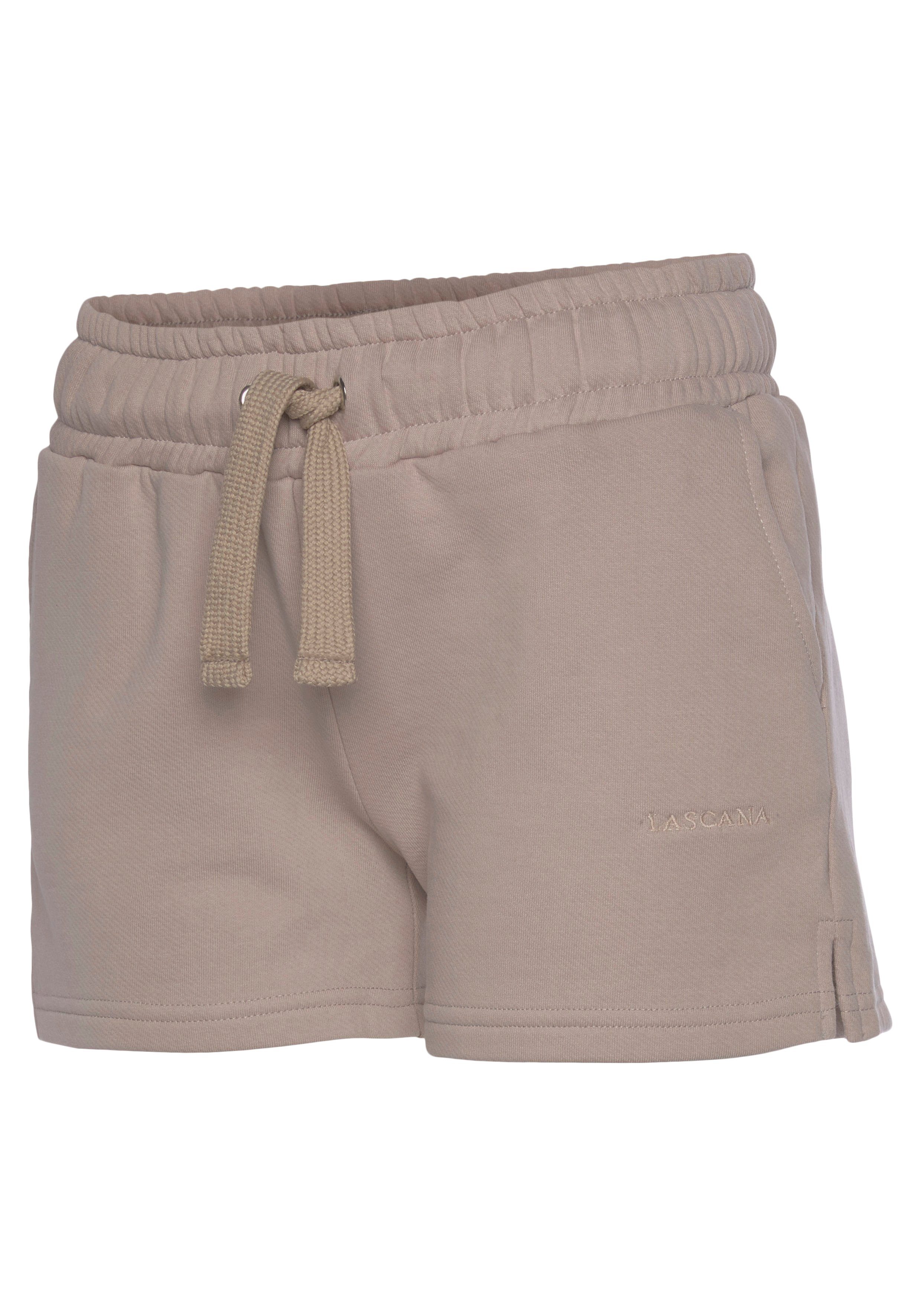 LASCANA Sweatshorts aus organischer Baumwolle, Loungewear