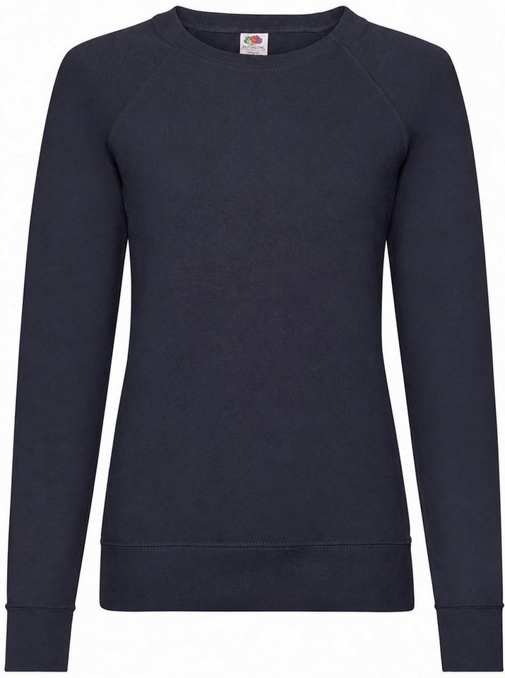 Fruit of the Loom Sweatshirt Lady-Fit Lightweight Raglan Sweatshirt / Pullover