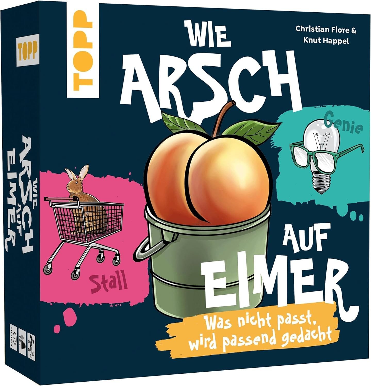 frechverlag Spiel Wie Arsch auf Eimer - Was nicht passt, wird passend gedacht