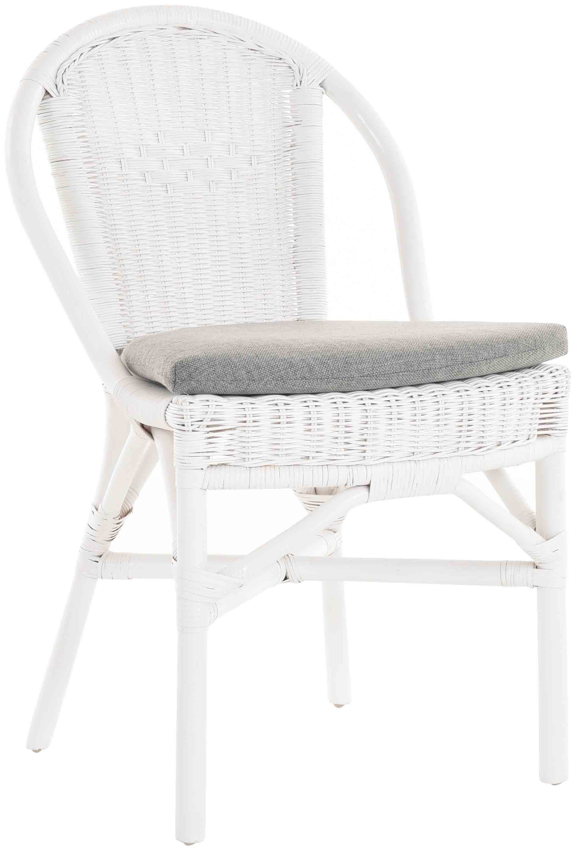 Krines Home Küchenstuhl Esszimmerstuhl Klassik Korb Esszimmer Stuhl Korbstuhl Natur Rattan, Küchenstuhl
