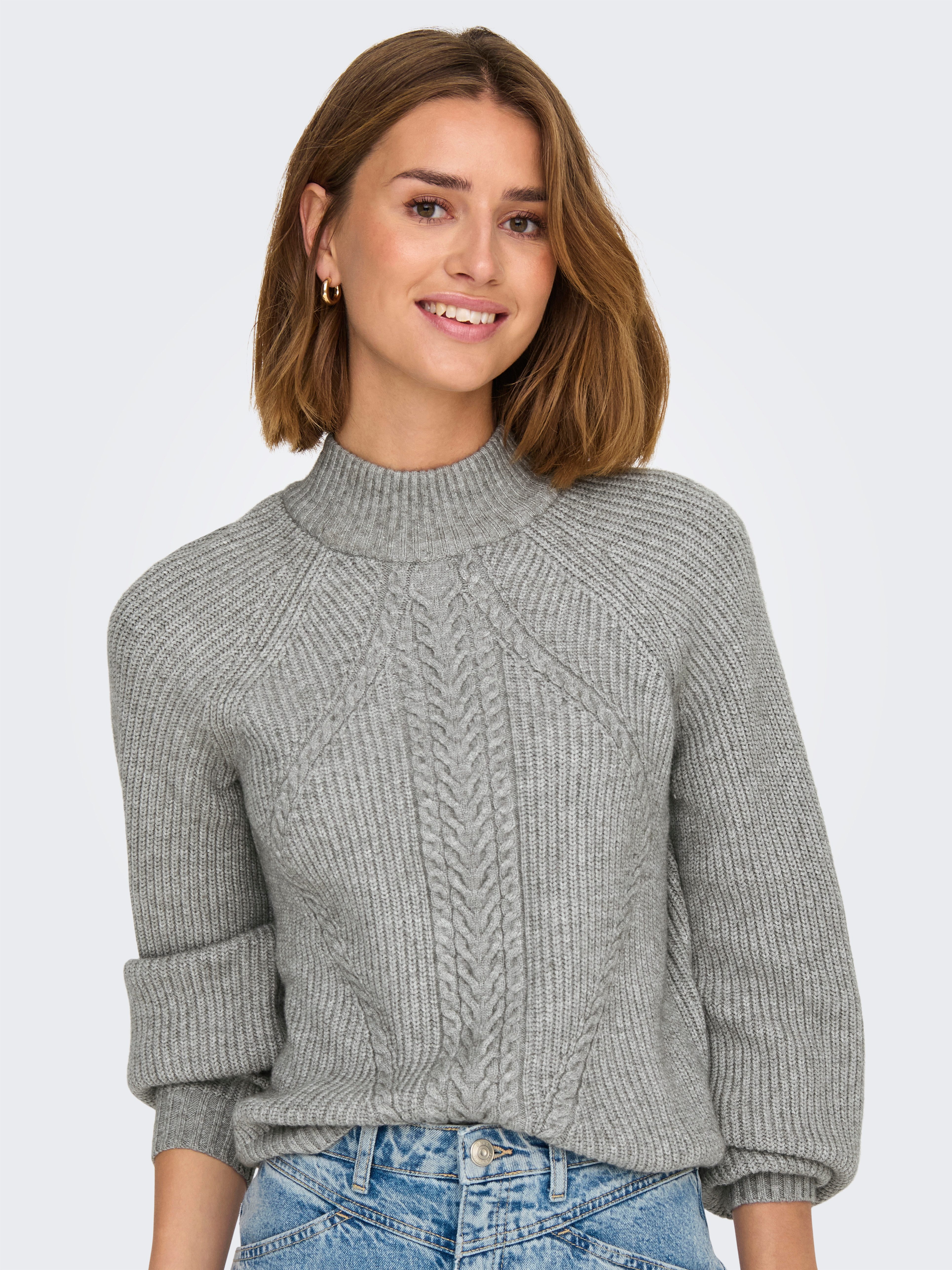 ONLY Stehkragenpullover ONLKATIA LS DETAIL HIGHNECK günstig online kaufen