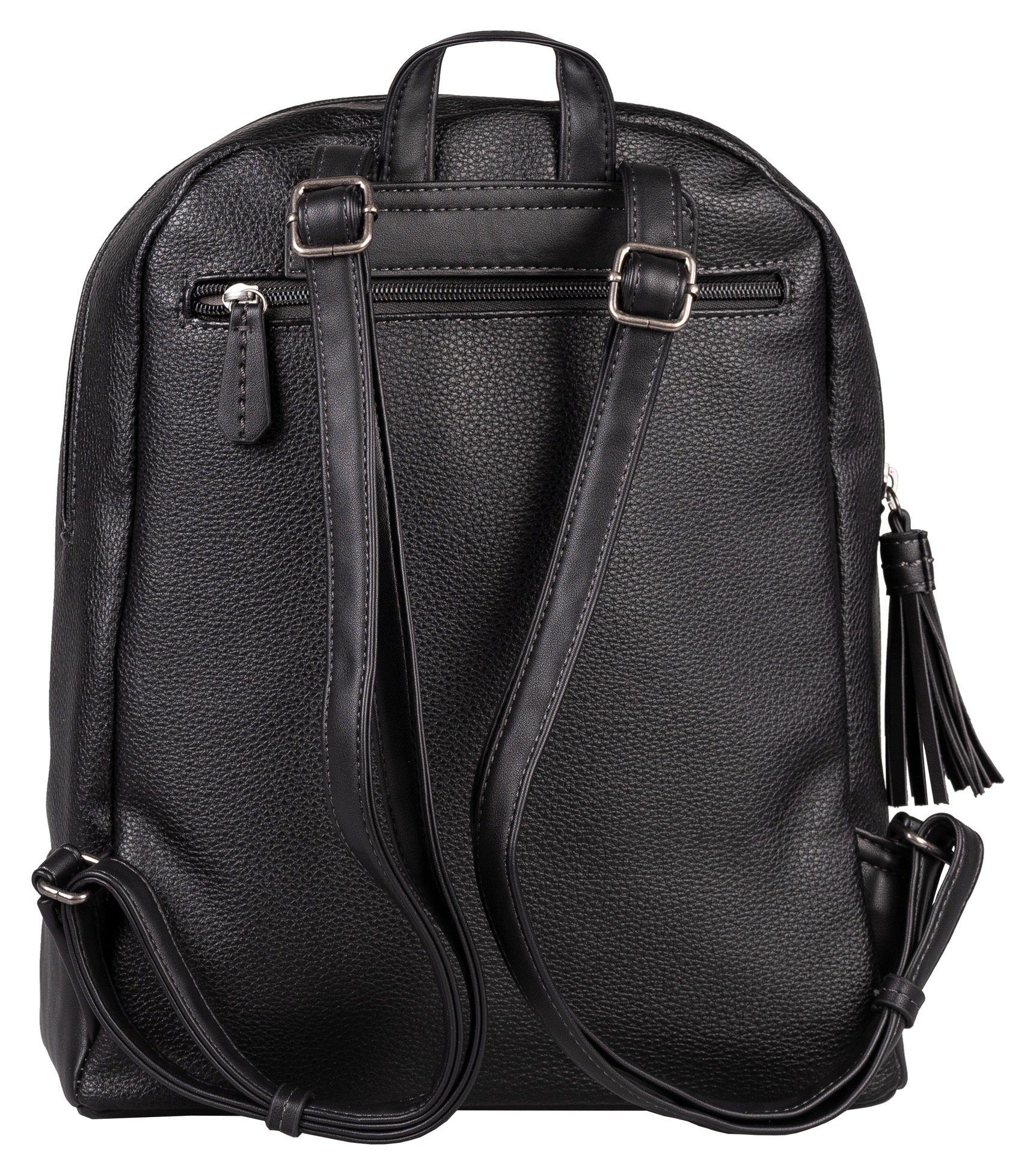 Backpack Cityrucksack schwarz Isa TAILOR M TOM