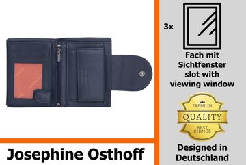 Josephine Osthoff Brieftasche Wiener Minibrieftasche Geldbörse marine
