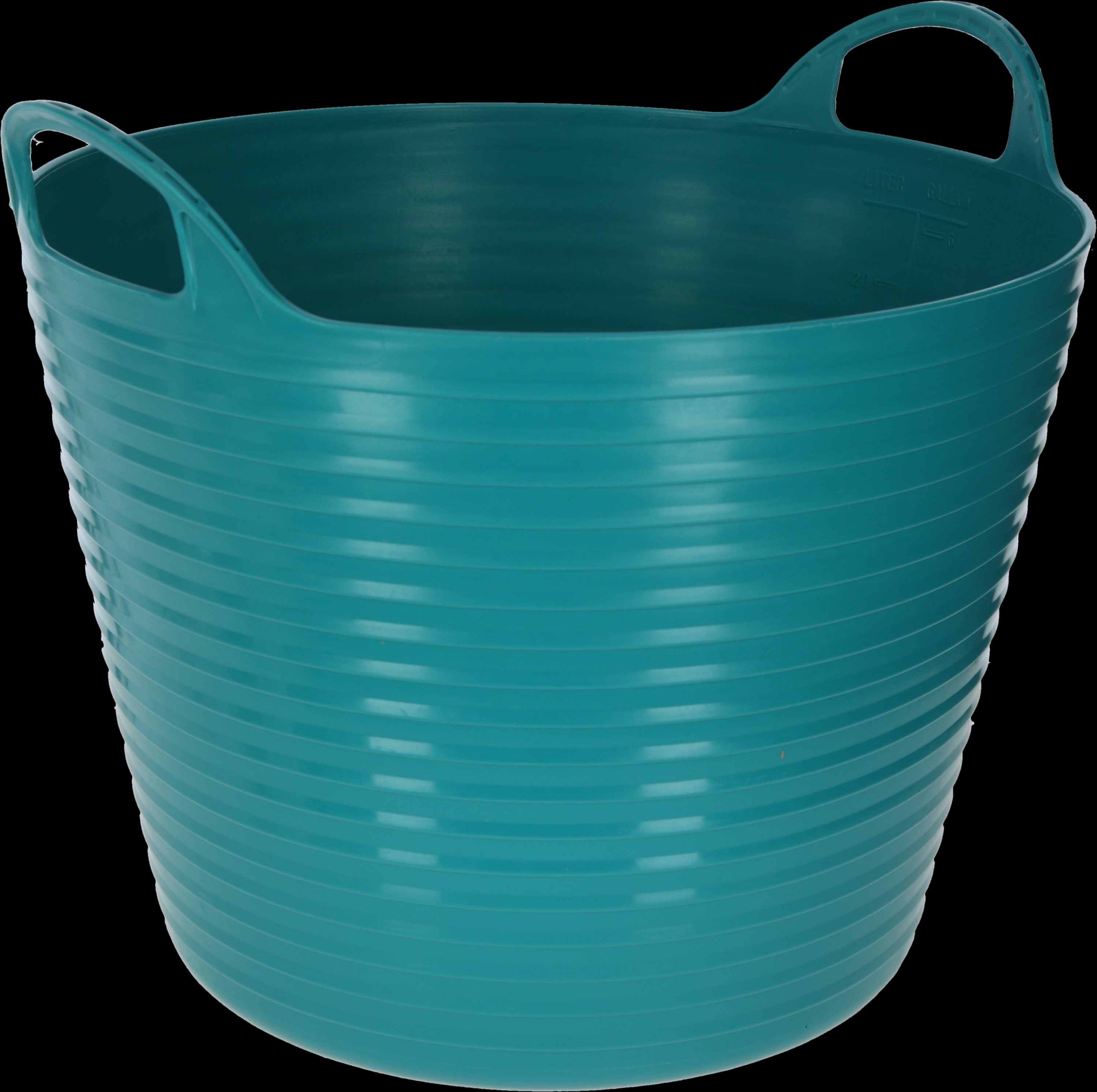 Futterstation Kerbl Trog FlexBag aquamarin (Fassungsvermögen 28 Liter, Futtereimer)