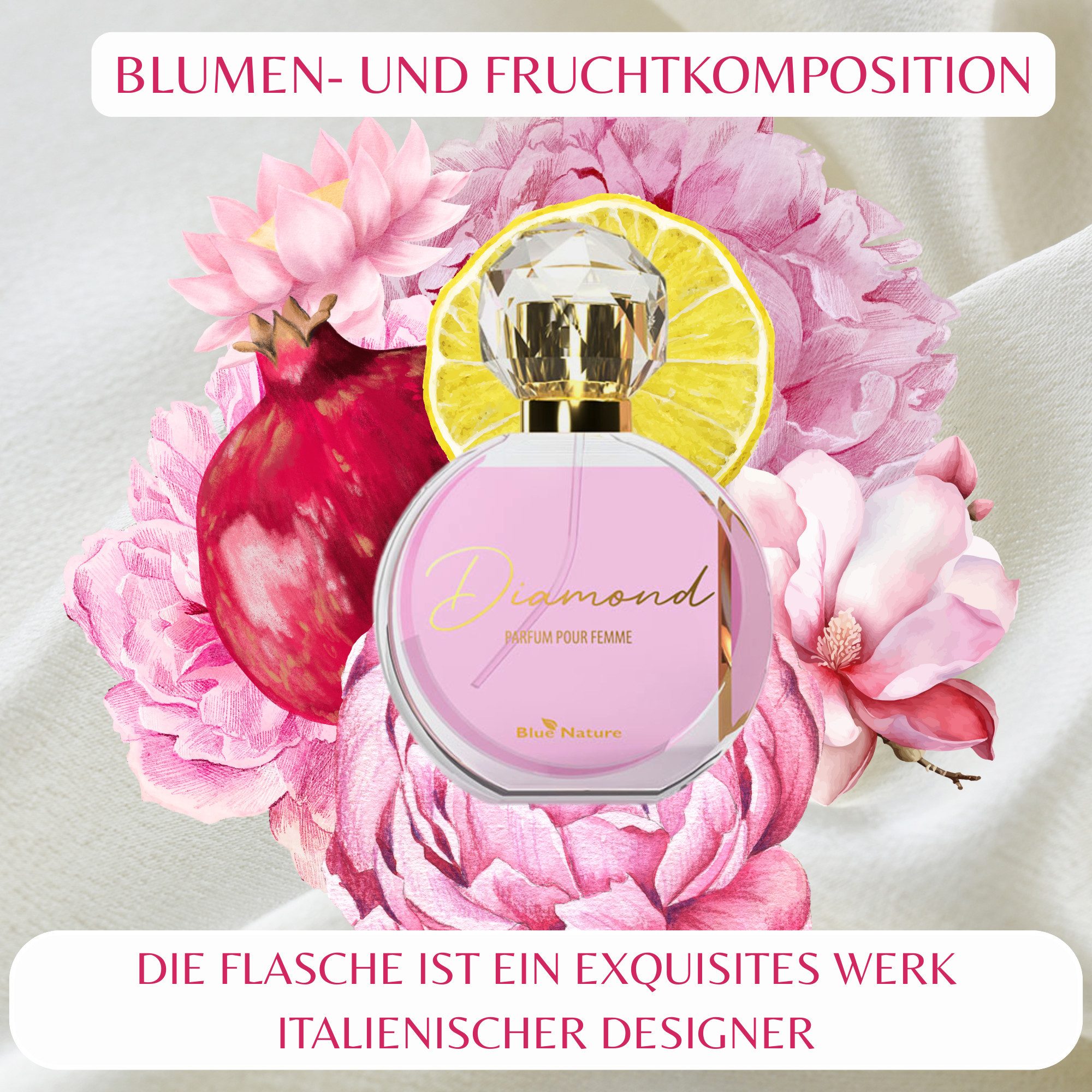 Blue Nature Eau de Parfum DIAMOND Parfum pour Femme