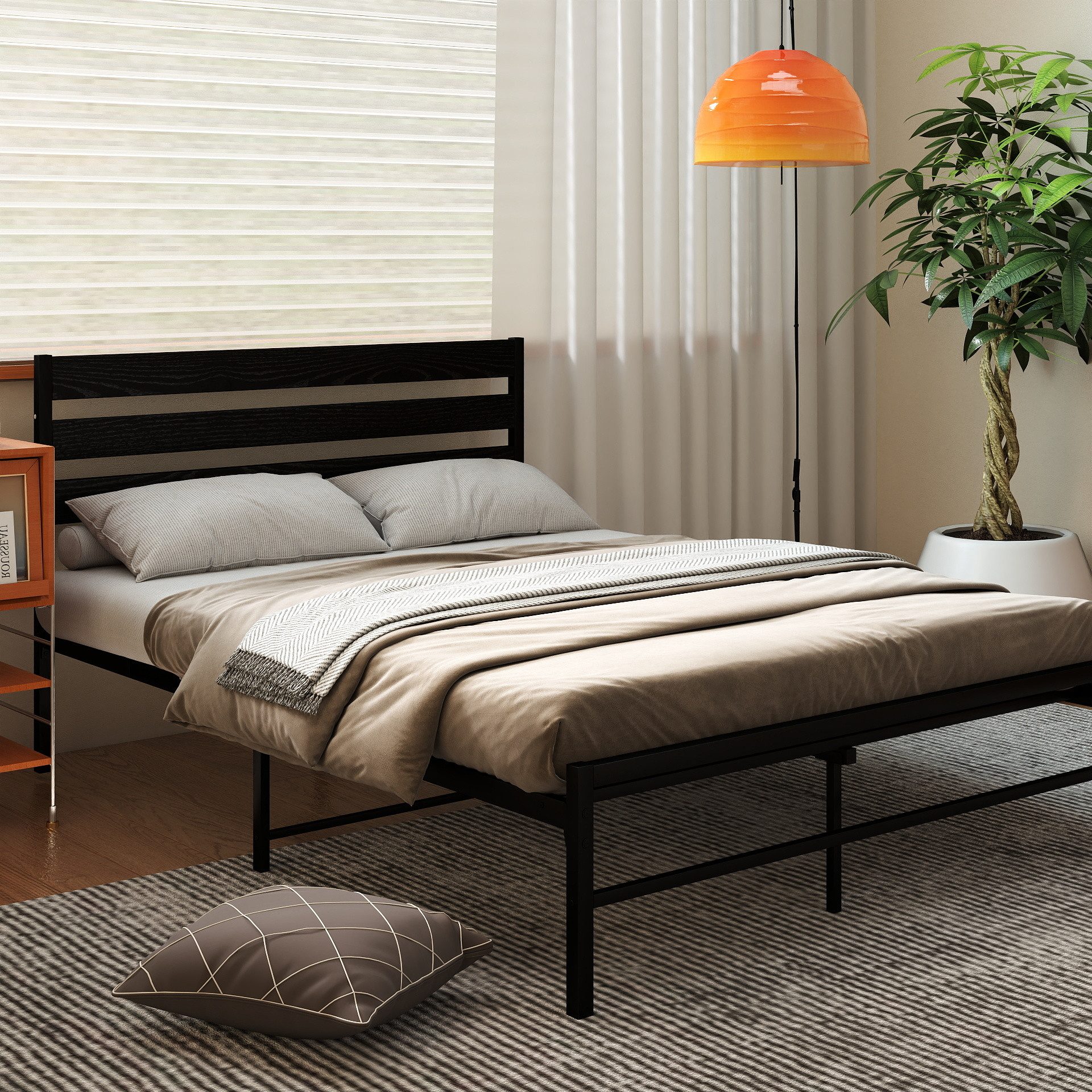 REDOM Metallbett Modernes Design, Metallbett mit günstig online kaufen