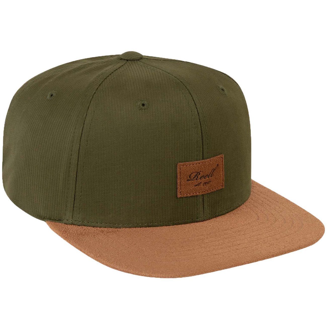 REELL Baseball Cap Suede Cap 161 bedford olive