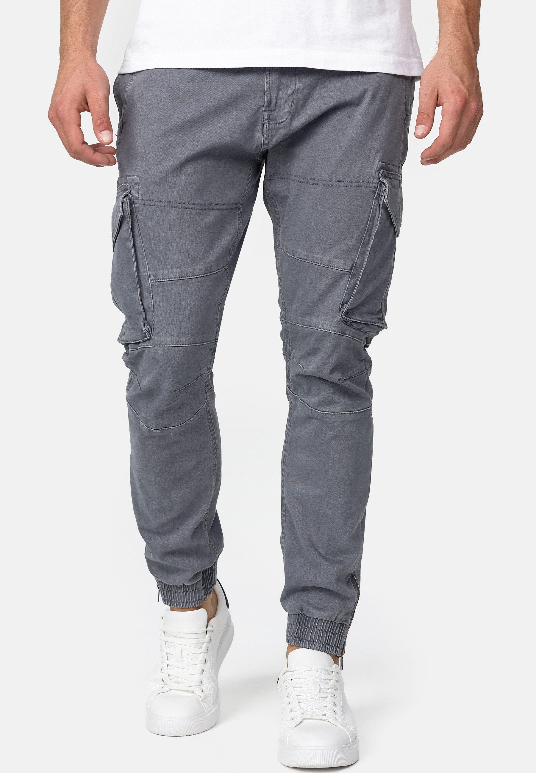 Indicode Cargohose Alex mit 6 praktischen Taschen