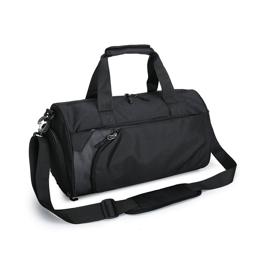 Rouemi Sporttasche Sporttasche für Männer, nass und trocken, hohe Kapazität Schwarz