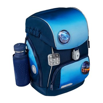 Belmil Rucksack Rucksack Comfy Plus Premium Schulranzen Set 5-teilig Blue Navy Tasche