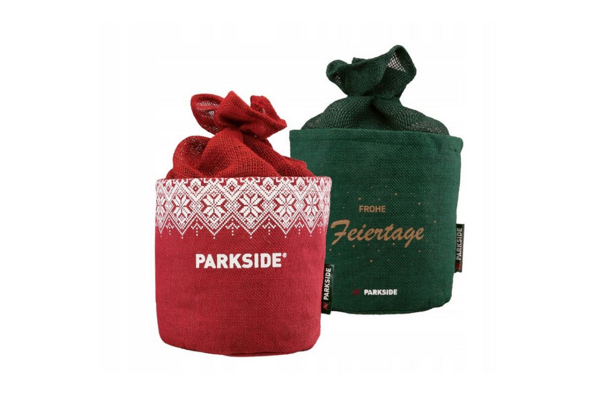 Parkside Übertopf Pflanzenschutz Jute-Übertopf Pflanzenkorb Blumentopf (2 St., 2-teilig), Laminierte Innenseite für mehr Stabilität