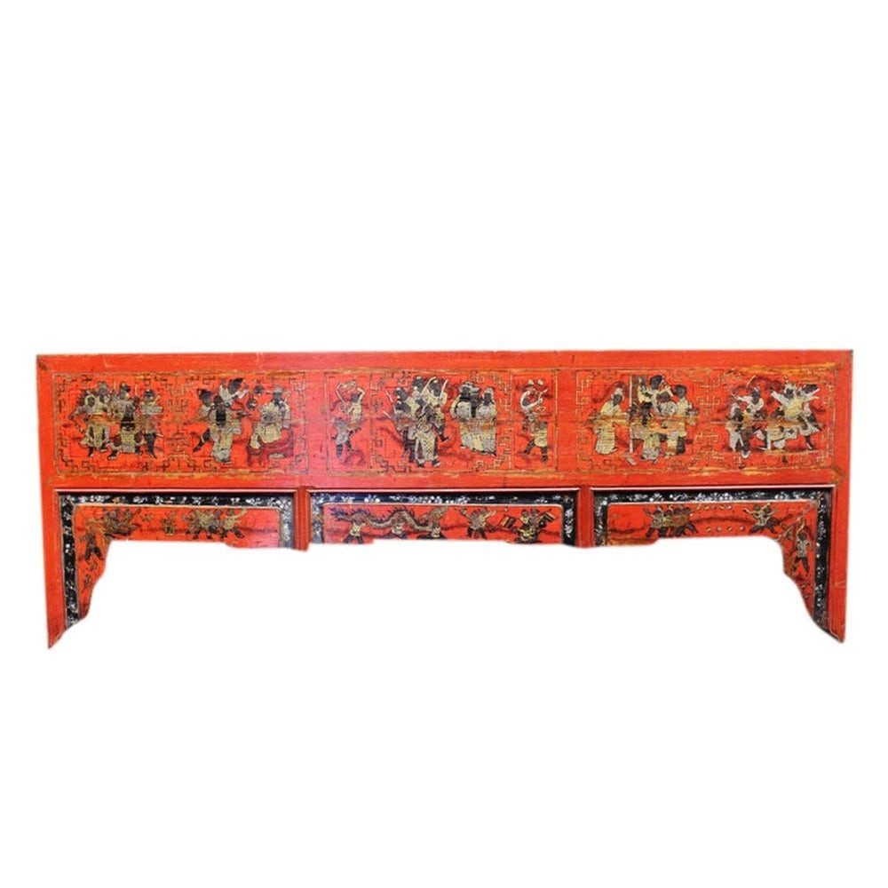 Luxury-Park-Direct Kommode China Wandbild antik Deko antik ca. 100Jahre Zierbild.Luxury Park