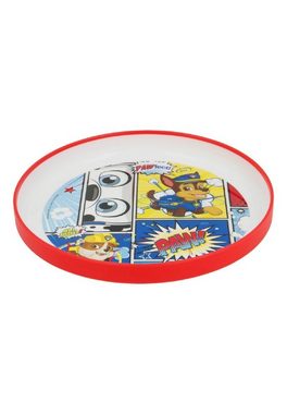 PAW PATROL Kindergeschirr-Set Chase Marshall Kinder Geschirr-Set Teller Schale Becher Geschenk-Set (3-tlg), BPA-Frei