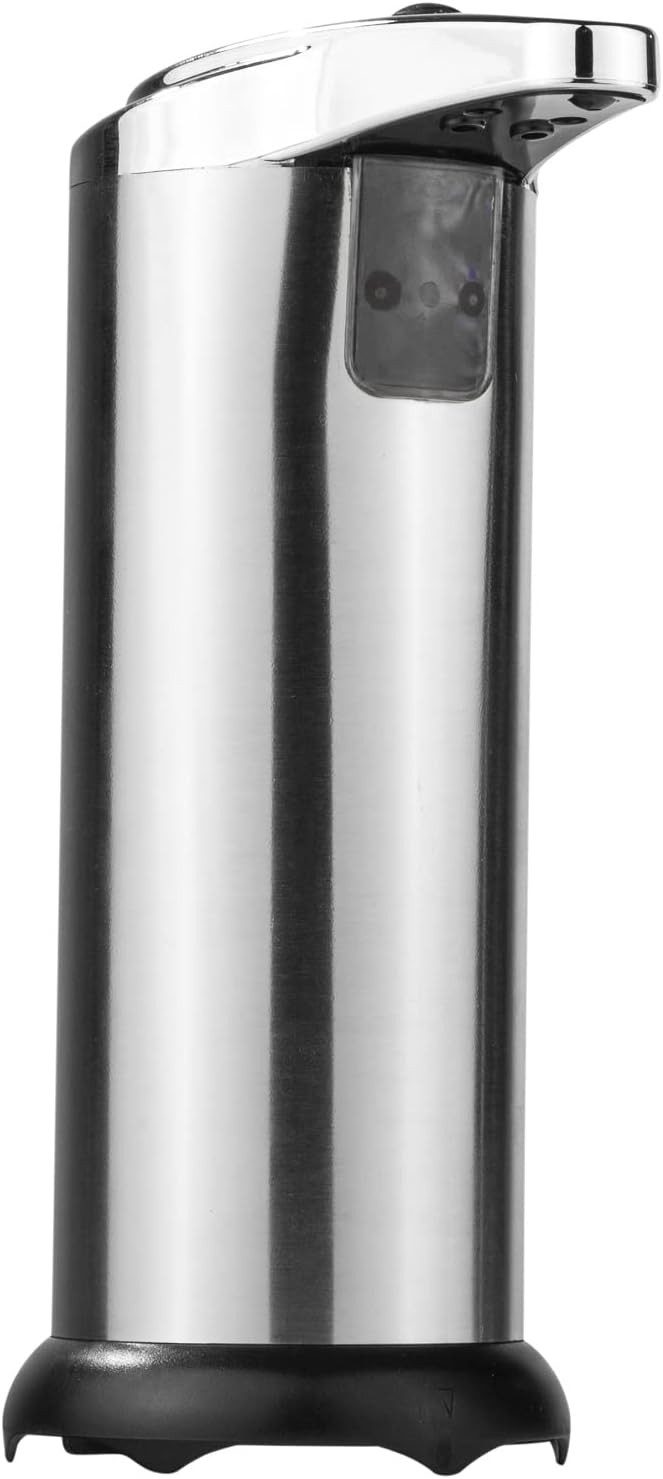 Haushalt International Seifenspender Automatischer Seifenspender Desinfektionspender (gib Seife flüssig ab), (1-tlg), aus Edelstahl und Chrom mit Infrarotsensor