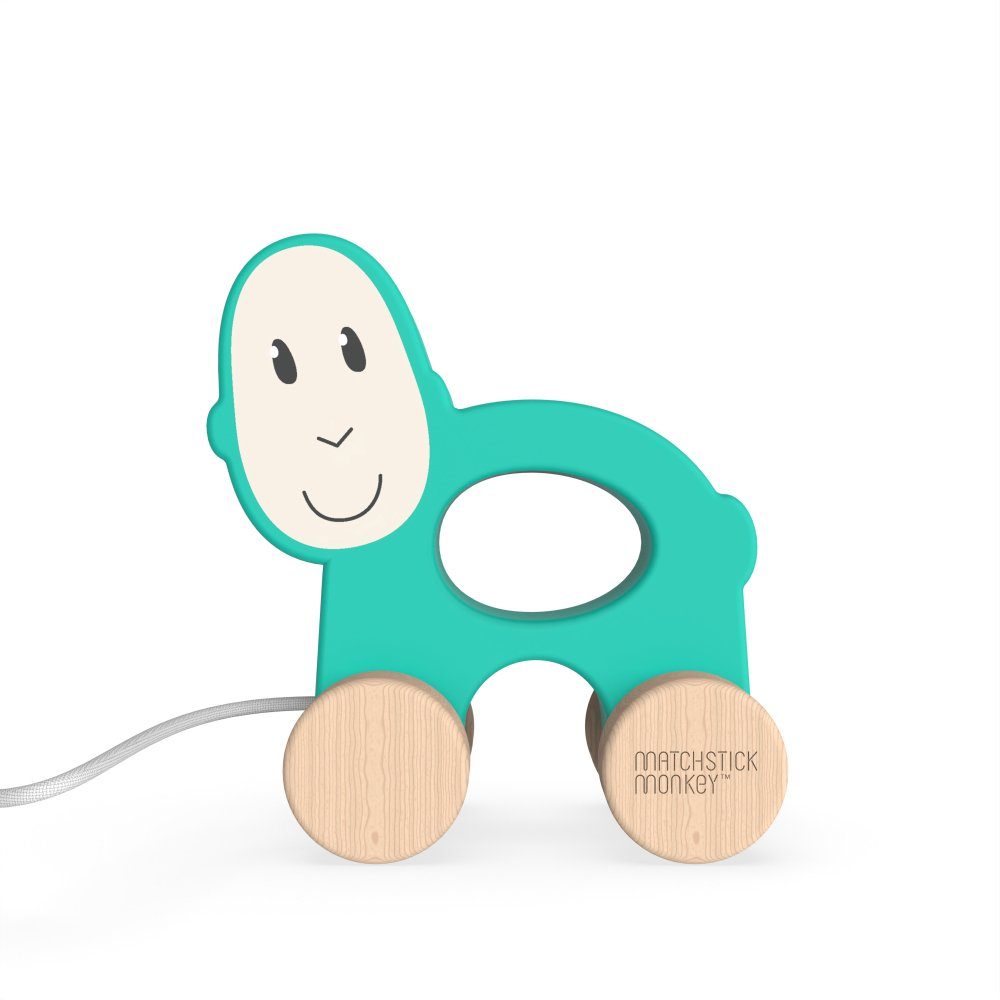 Matchstick Monkey Nachziehtier Matchstick Monkey Holz-Nachzieh-Spielzeug