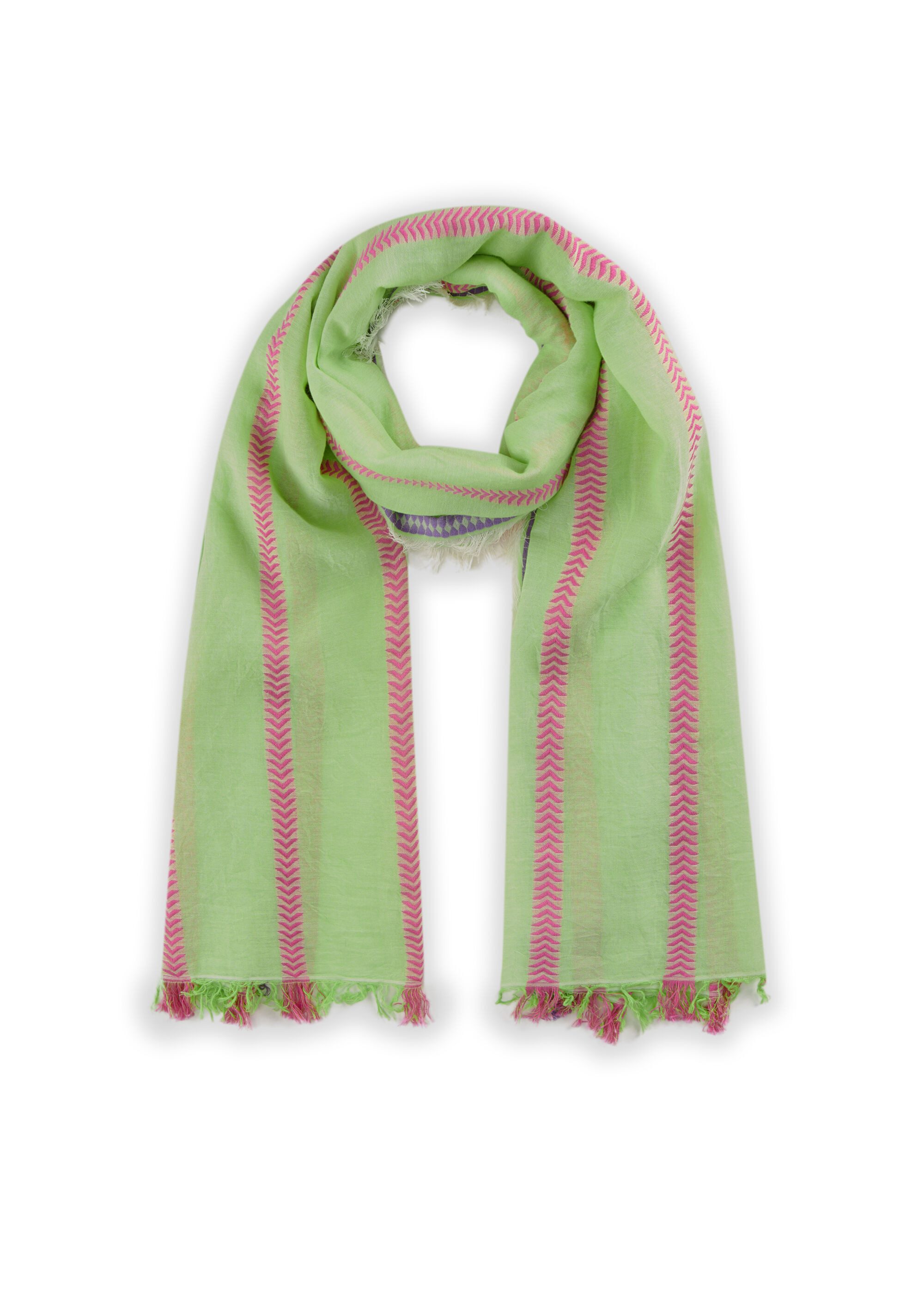 Codello Modeschal, (1-St), mit gewebten Streifen