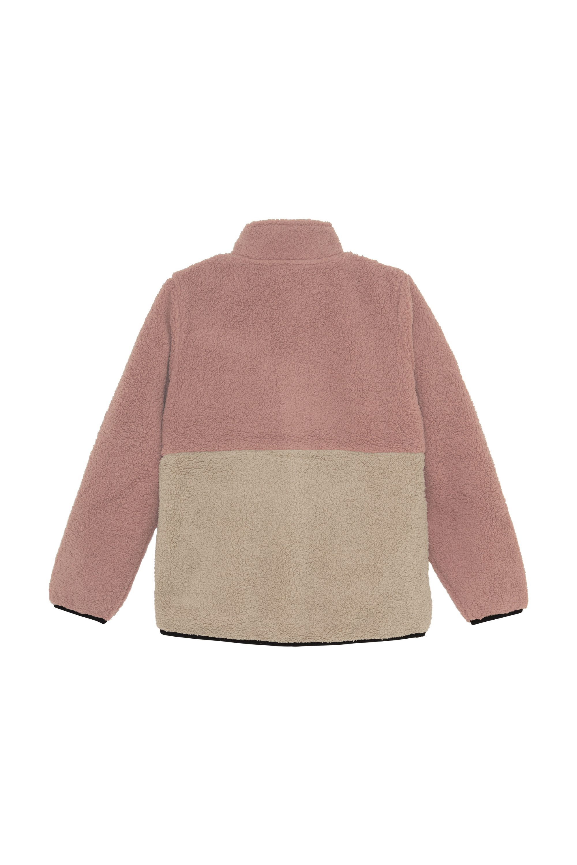 COLOR KIDS Plüschjacke COFleece Flauschige Teddy-Jacke