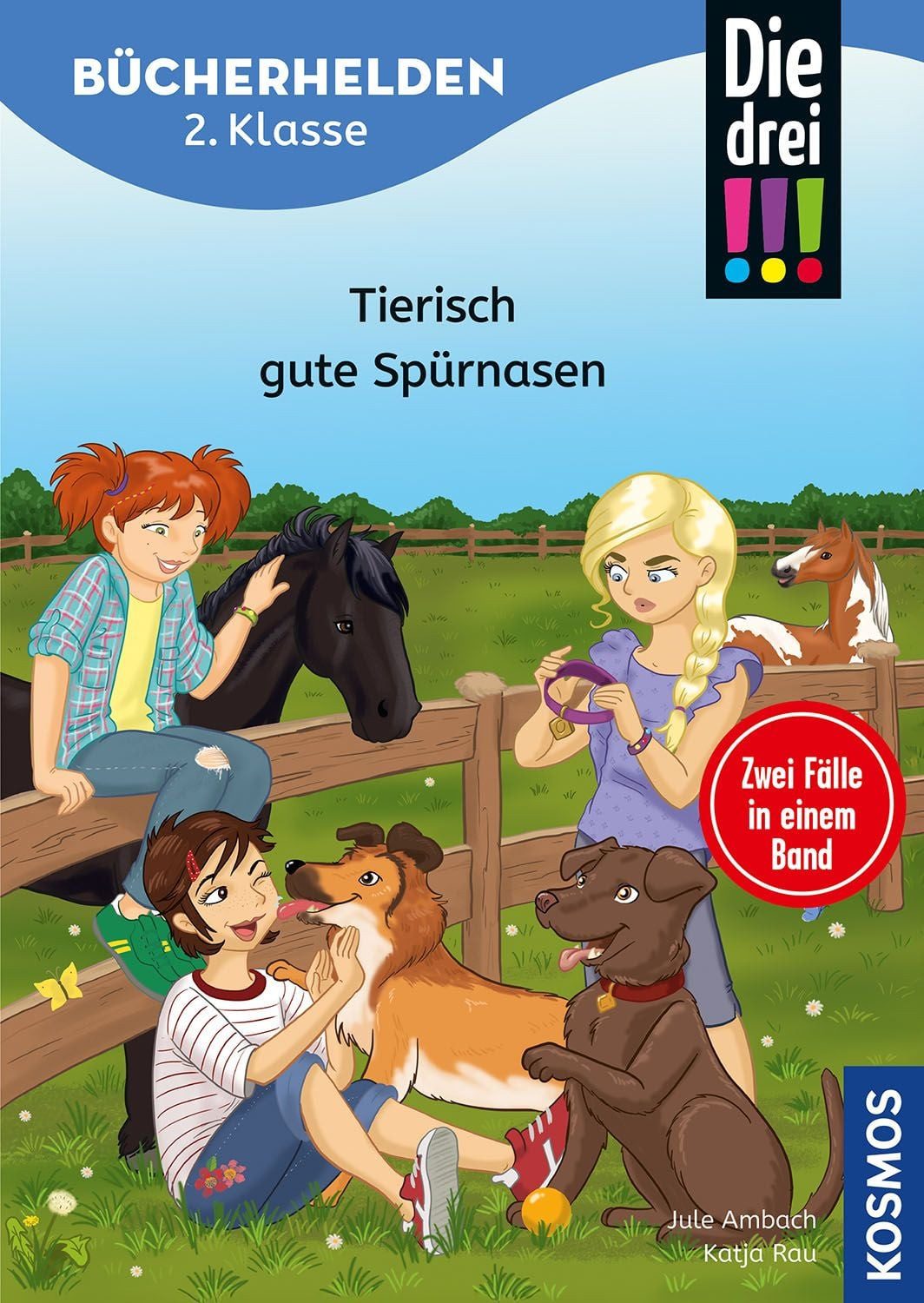 Die drei !!!, Bücherhelden 2. Klasse, Doppelband, Tierisch gute Spürna / Jule Ambach