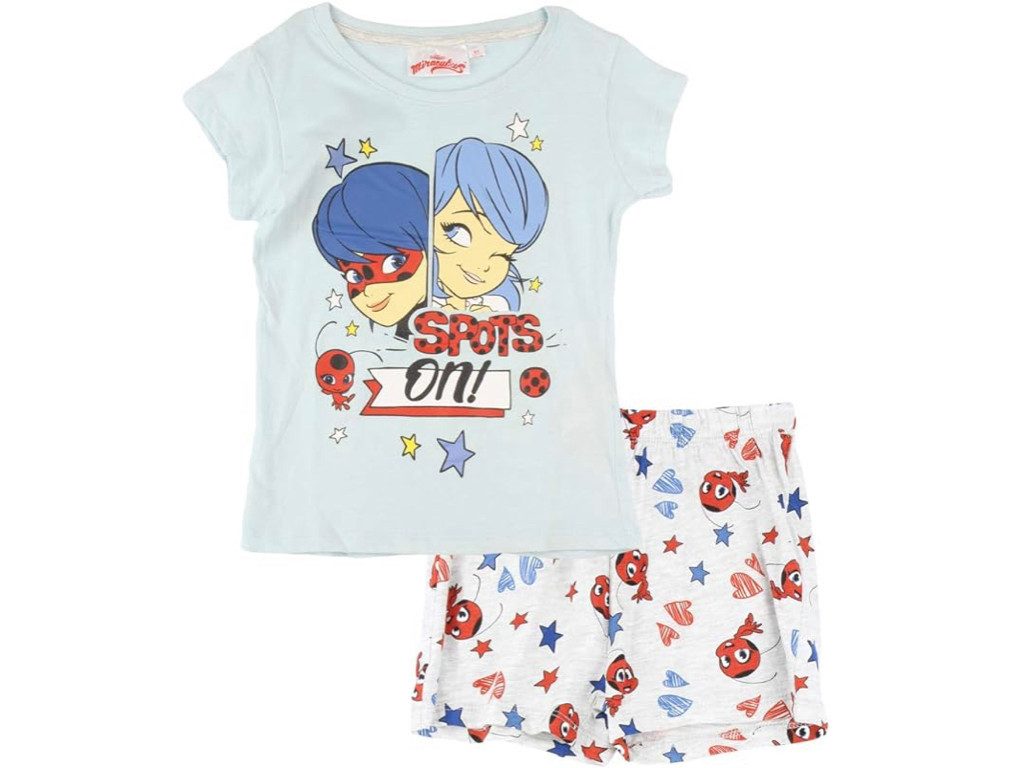 Miraculous - Ladybug Shorty kurzer Schlafanzug Pyjama