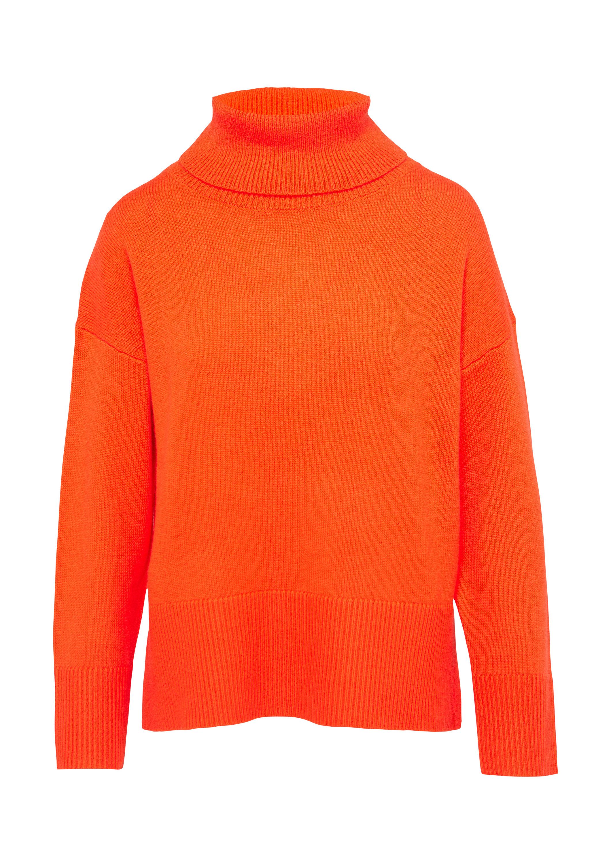 s.Oliver Longpullover Strickpullover Lockerer Rollkragenpullover aus günstig online kaufen