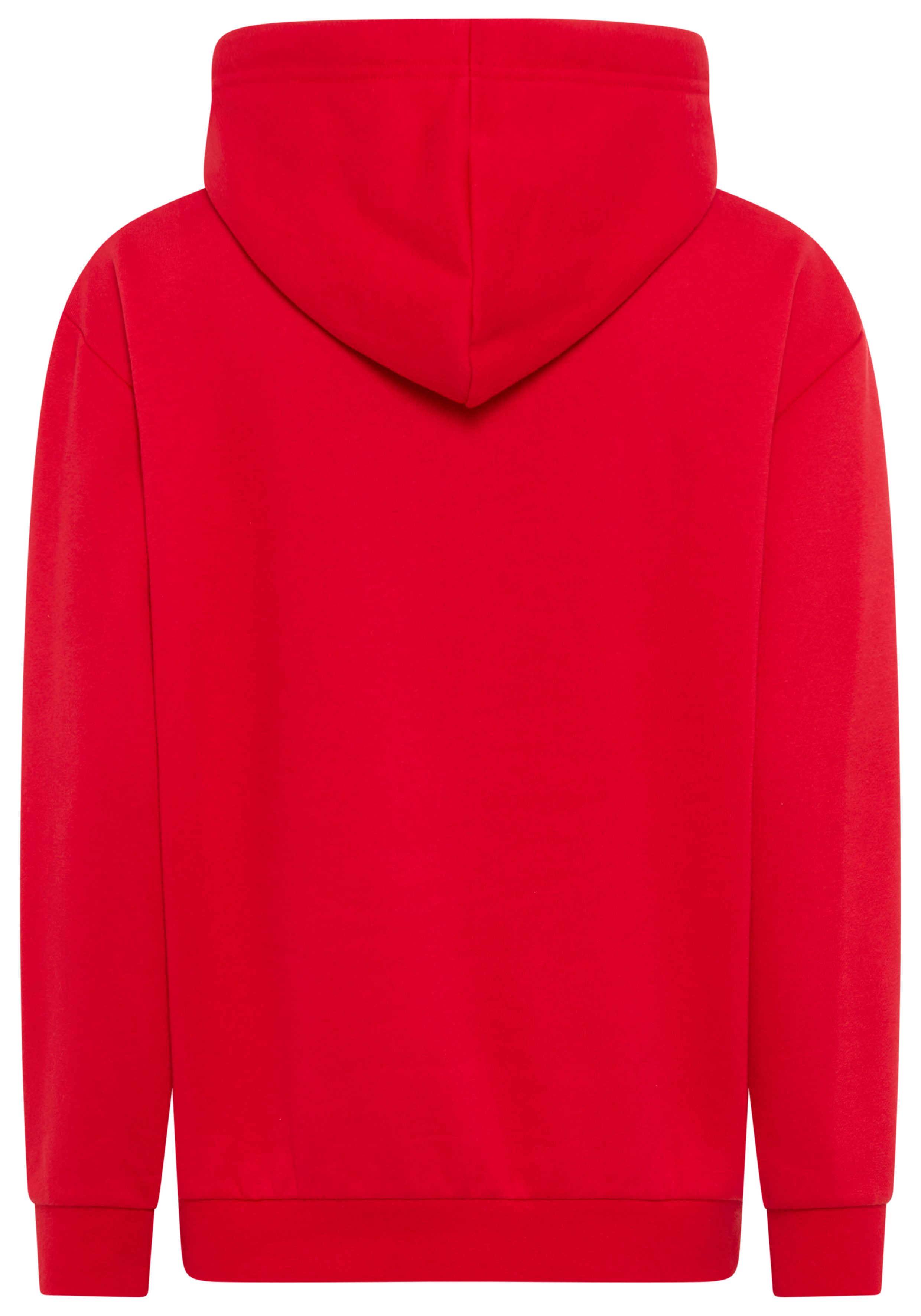 DELMAO Kapuzensweatshirt Weiche Baumwollmischung mit Kängurutasche & Kapuze