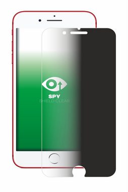 upscreen Blickschutzfolie für Apple iPhone 7 Plus Red, Displayschutzfolie, Blaulichtfilter Privacy Folie Schutzfolie Sichtschutz klar Anti-Spy