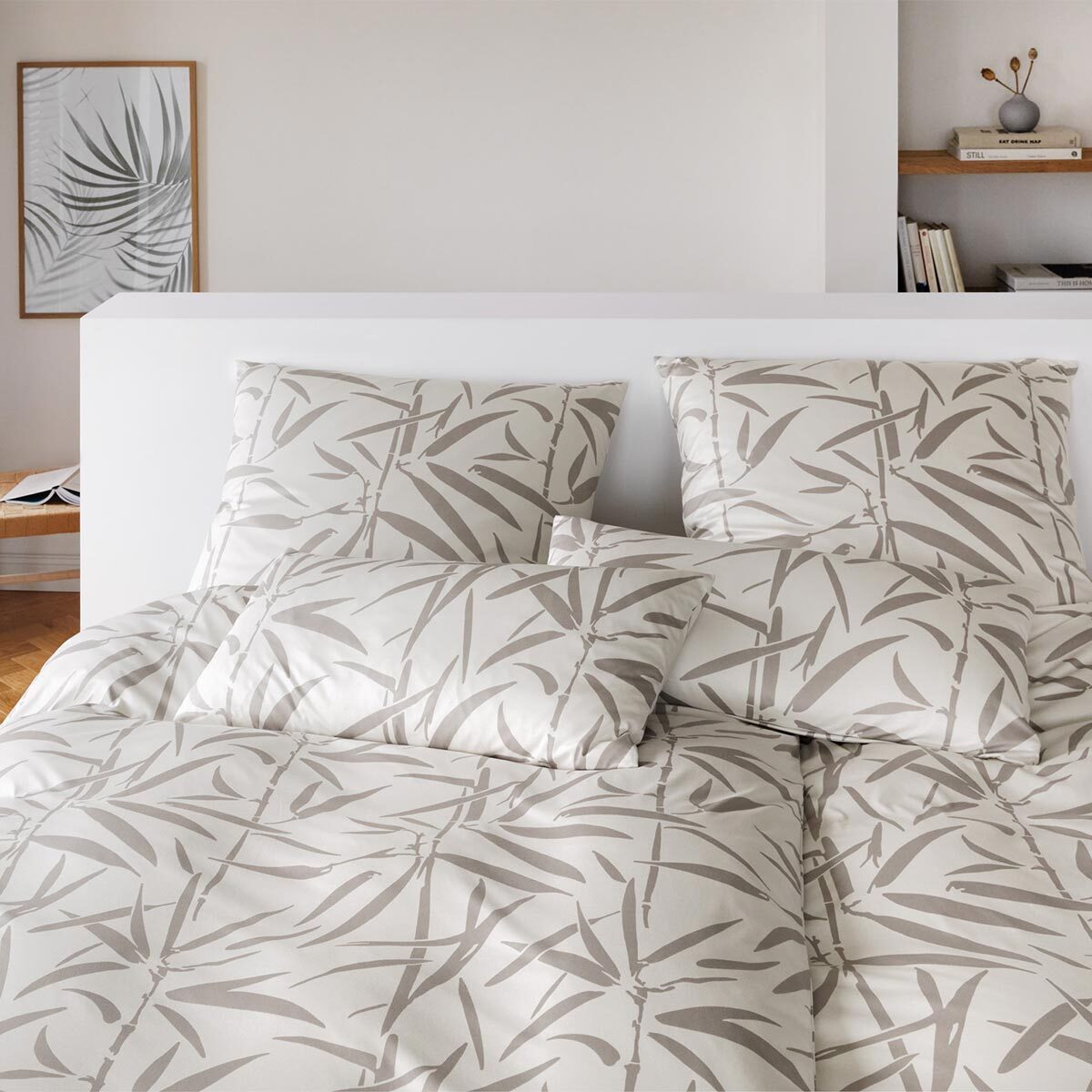 Elegante Bettwäsche Sweet Grass, Jersey, 2 günstig online kaufen