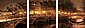 Conni Oberkircher´s Bild mit Uhr »Colours of the Night - Altstadt bei Nacht«, Brücken (Set), mit dekorativer Uhr, Stadt, Nacht, Romantik, Bild 1