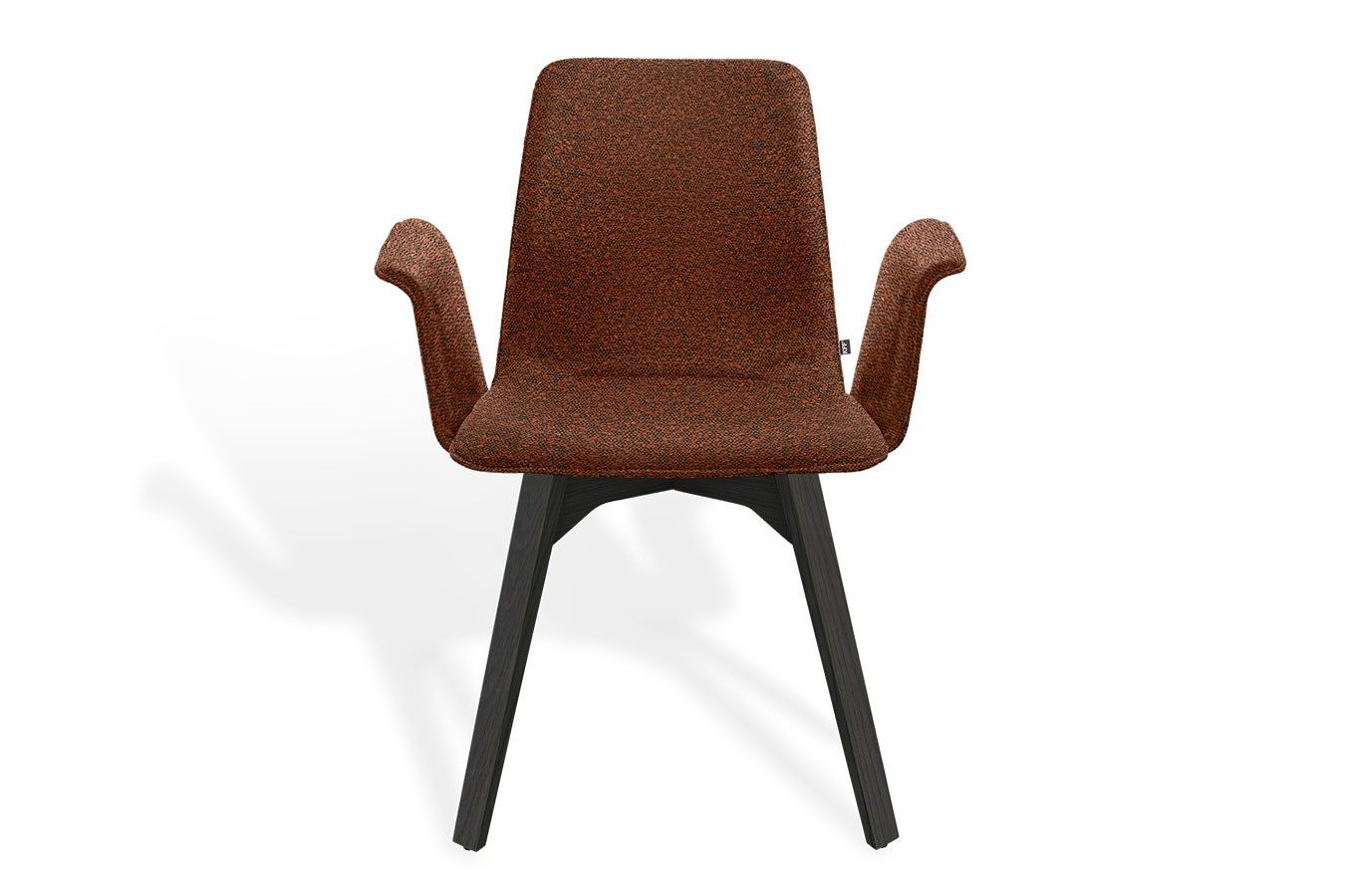 KFF Armlehnstuhl Armlehnstuhl Maverick Stoff braun