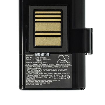 vhbw kompatibel mit Zebra ZQ521, ZQ510, ZQ511 RFID, ZQ511, ZQ520 Akku Li-Ion 2200 mAh (7,4 V)