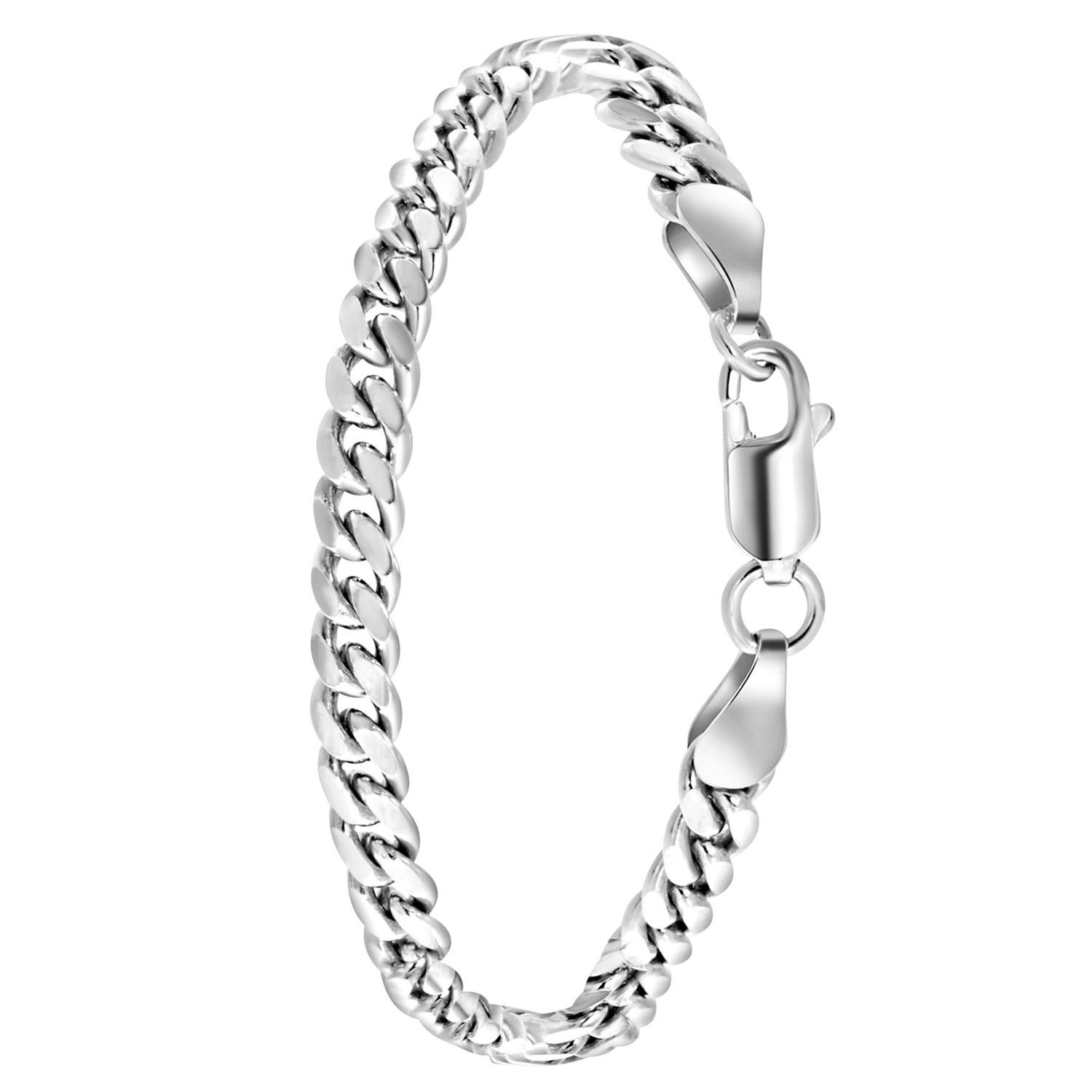 LUCARDI Gliederarmband Armband - 925 Silber - Silber - Kinder
