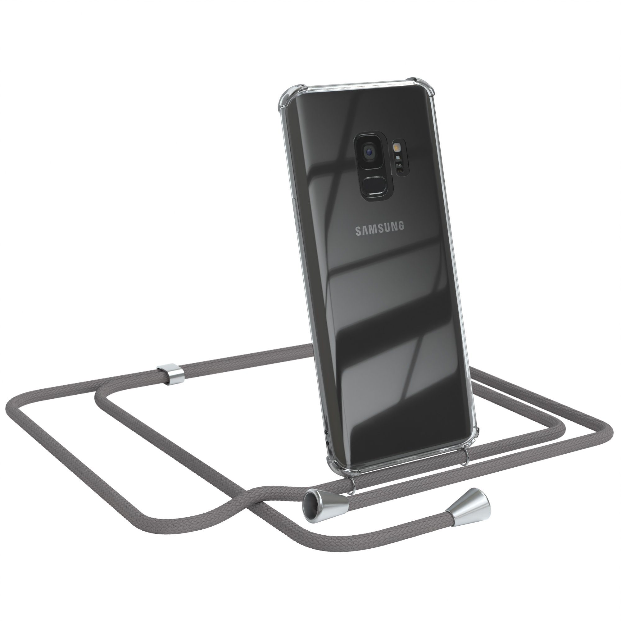 Handykette Hülle mit Kette für Samsung Galaxy S9
