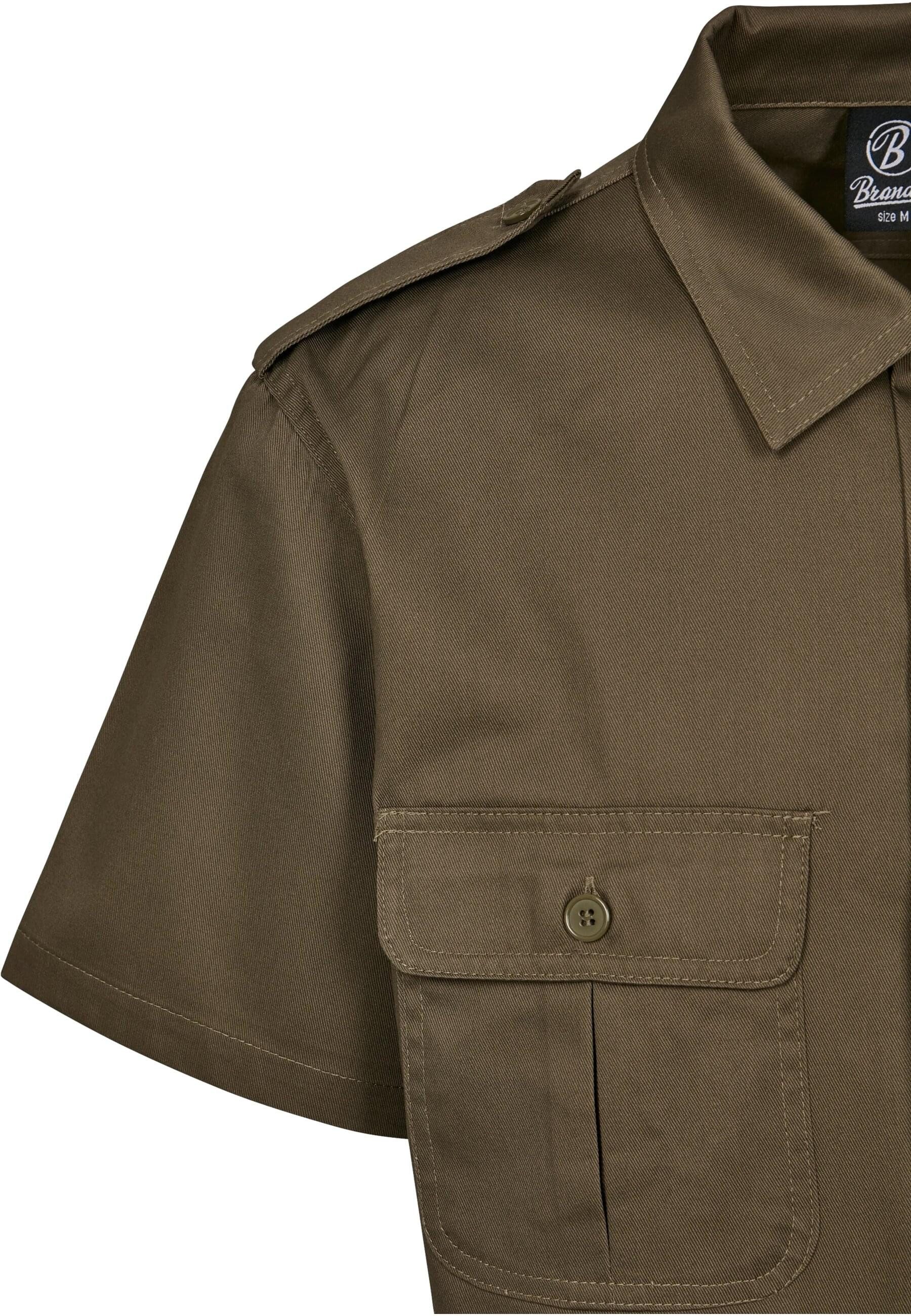 Brandit Langarmhemd Brandit Herren Short Sleeves US Shirt (1-tlg)